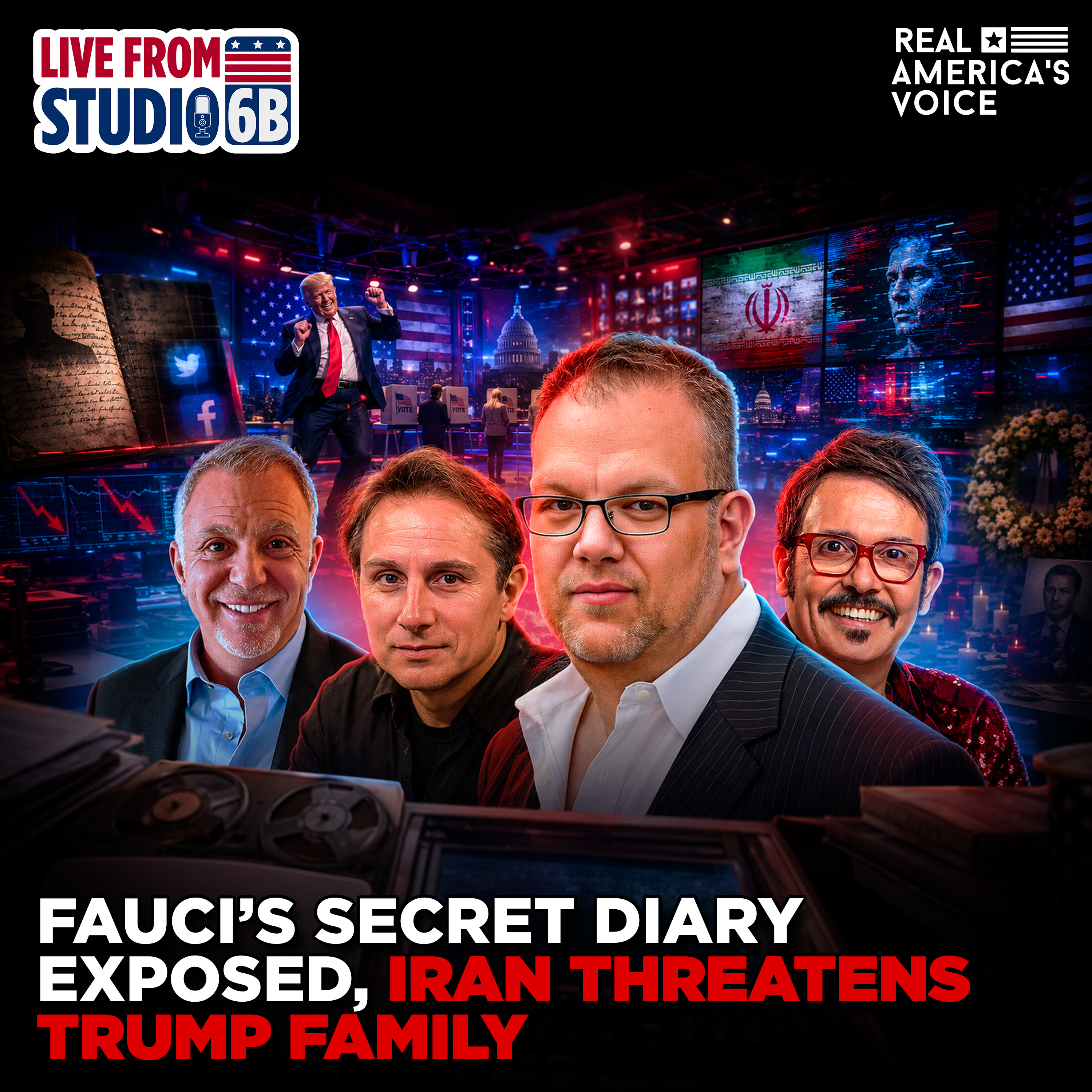 FAUCI DIARIES EXPOSE FAME OBSESSION, IRAN THREATENS MELANIA | LIVE FROM STUDIO 6B - TUESDAY, JULY 28 2026