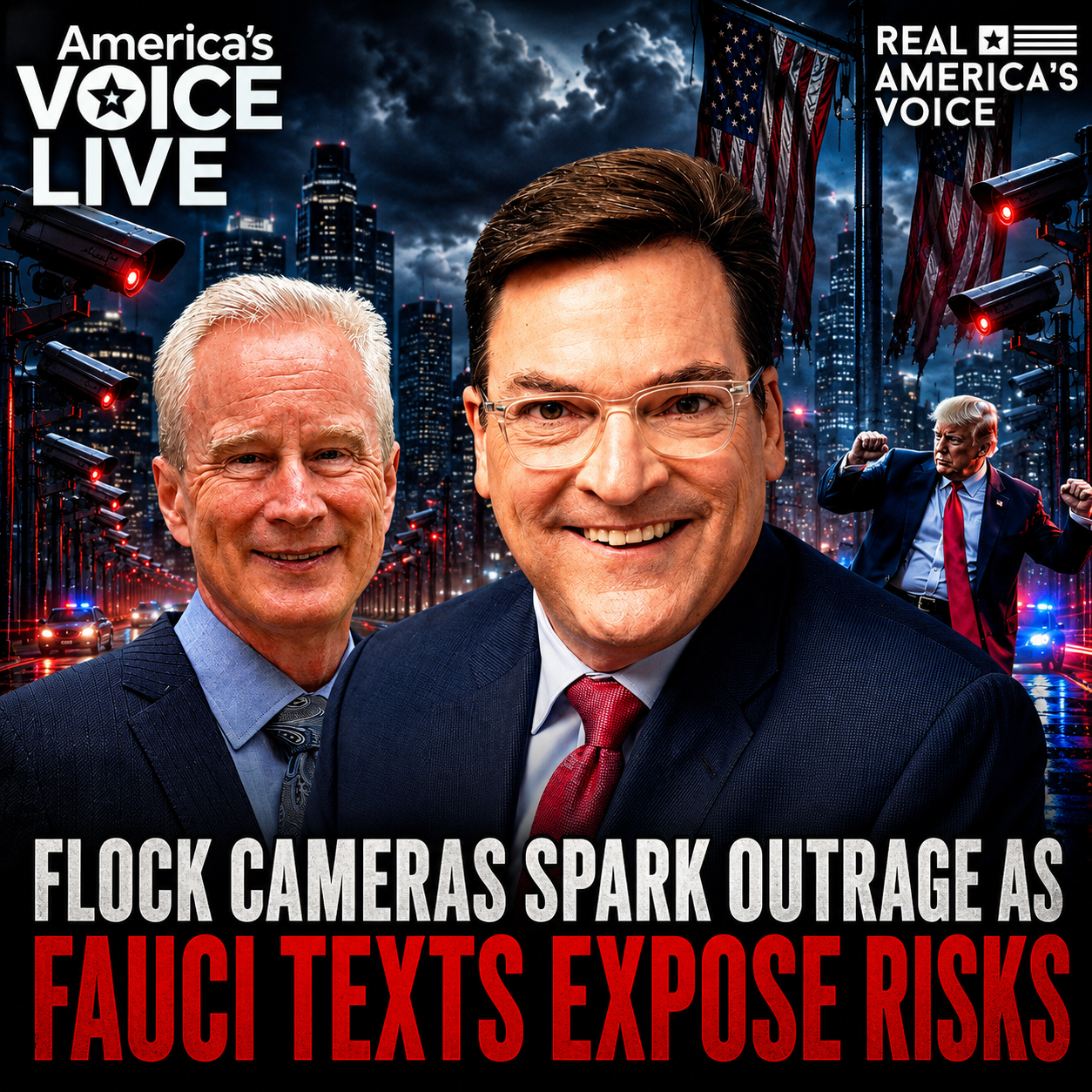 FLOCK CAMERAS SPARK OUTRAGE AS FAUCI TEXTS EXPOSE RISKS | AUGUST 11TH, 2026