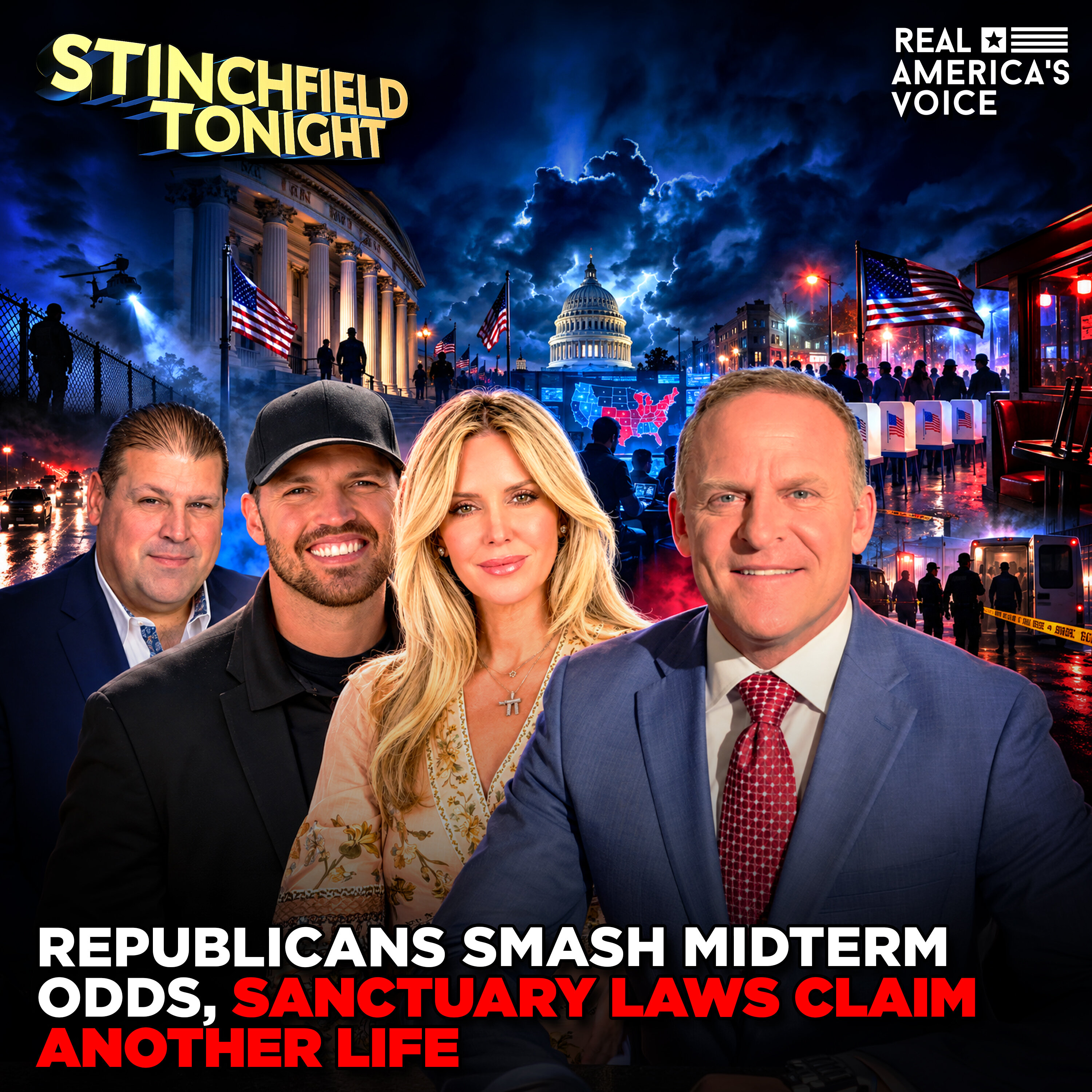 REPUBLICANS SMASH MIDTERM ODDS, SANCTUARY LAWS CLAIM ANOTHER LIFE | STINCHFIELD TONIGHT | SEPTEMBER 16, 2026