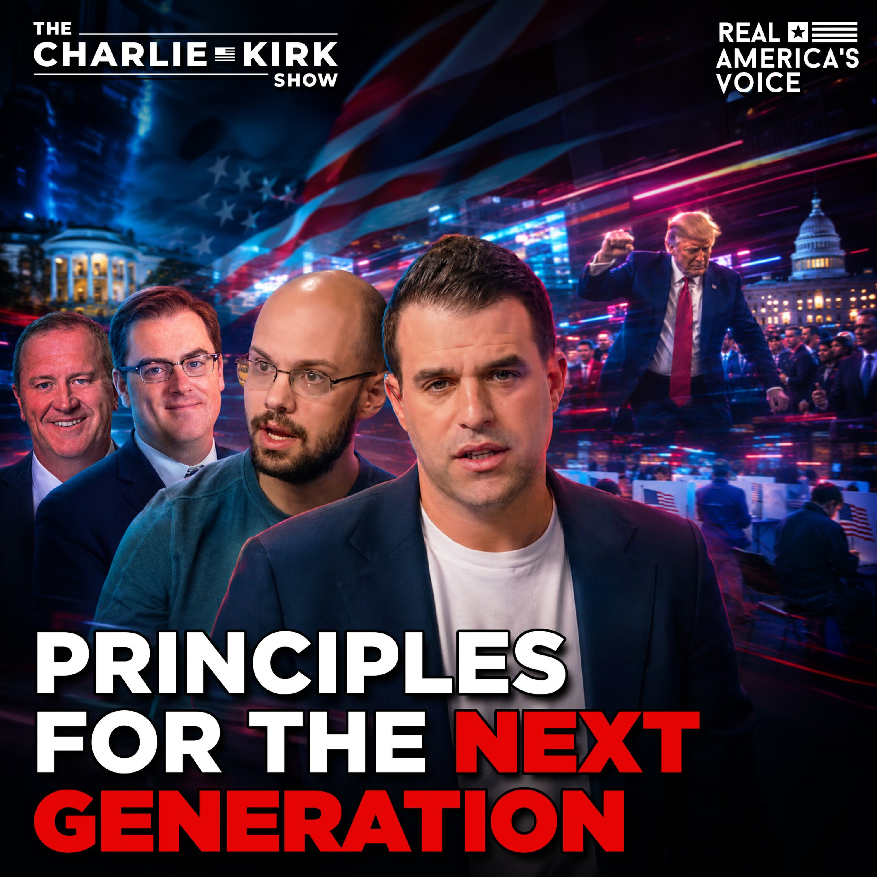 SEN. ERIC SCHMITT & DR. MATTHEW MEHAN ON AMERICA'S FUTURE, POLITICS, PRINCIPLES | CHARLIE KIRK SHOW — Real America’s Voice cover