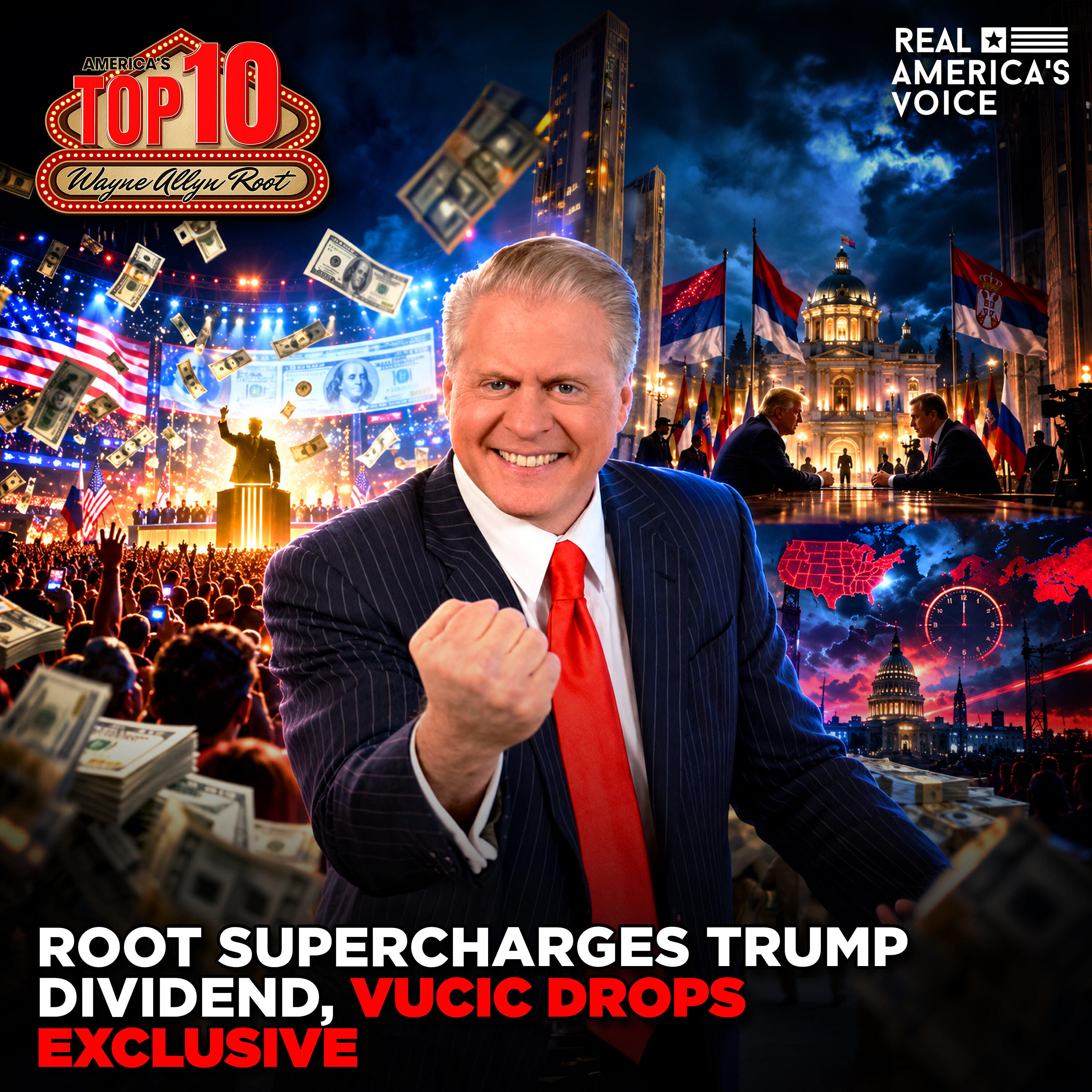 ROOT SUPERCHARGES TRUMP $5K DIVIDEND, VUCIC DROPS EXCLUSIVE |AMERICA'S TOP 10 | SEPTEMBER 18TH, 2026