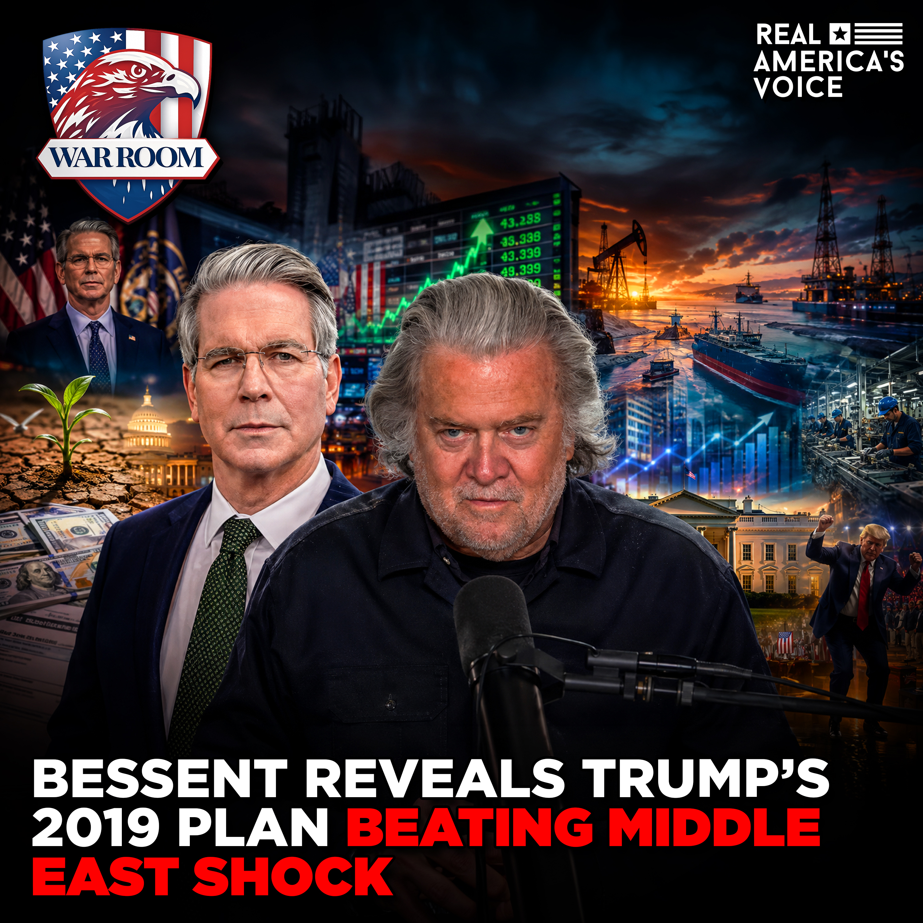 BESSENT REVEALS TRUMP’S 2019 SUPPLY-SIDE PLAN BEATING MIDDLE EAST SHOCK | WAR ROOM PM W STEVE BANNON