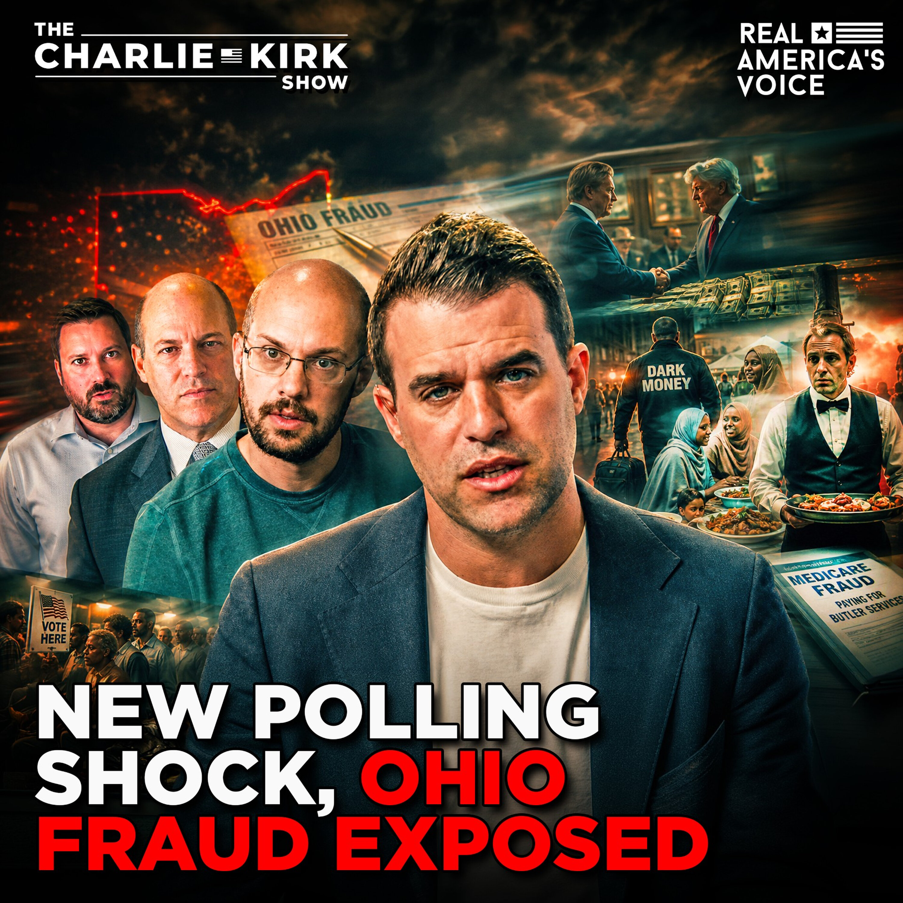 SAVE AMERICA ACT, SHOCKING NEW POLLING, OHIO MEDICARE FRAUD EXPOSED | THE CHARLIE KIRK SHOW — Real America’s Voice cover