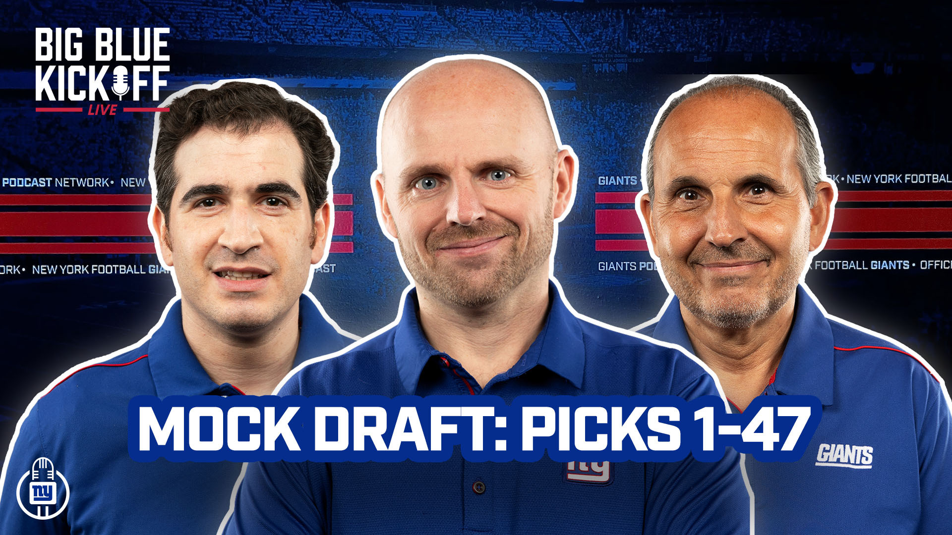 Big Blue Kickoff Live 4/12 | Mock Draft: Picks 1-47