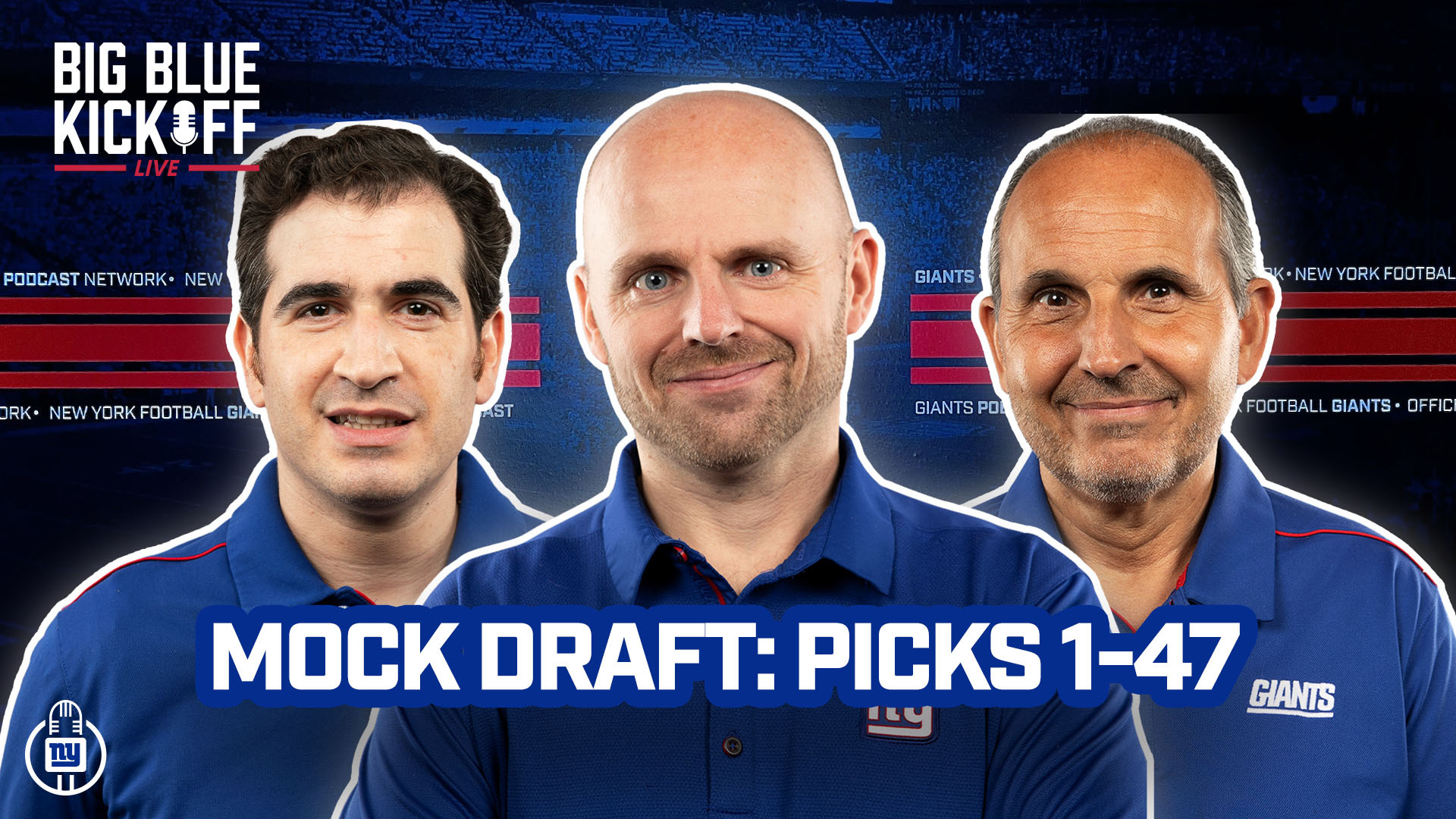 Big Blue Kickoff Live 4/12 | Mock Draft: Picks 1-47 episode artwork