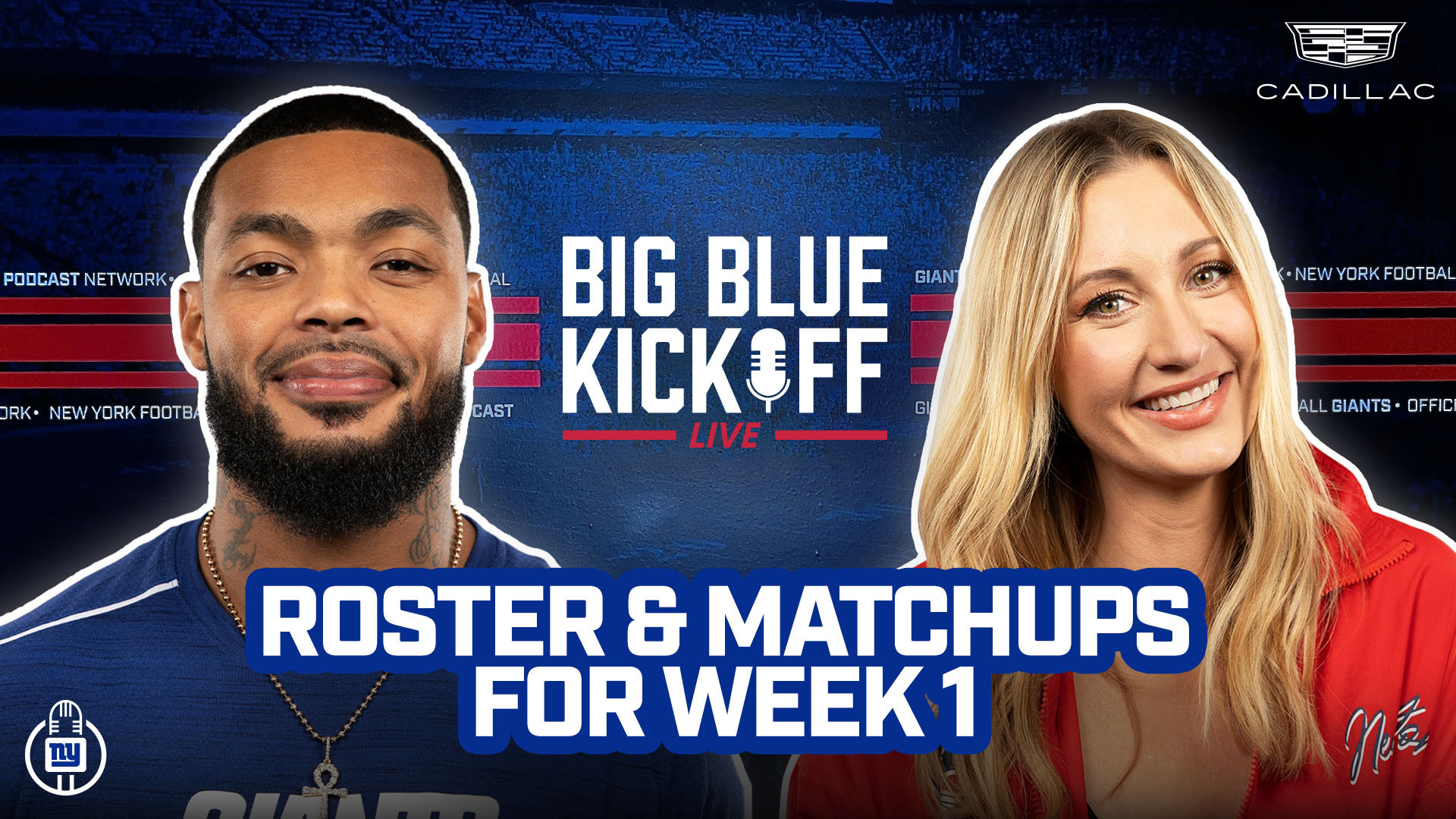 Big Blue Kickoff Live 9/4 | Roster and Matchups for Week 1 episode artwork