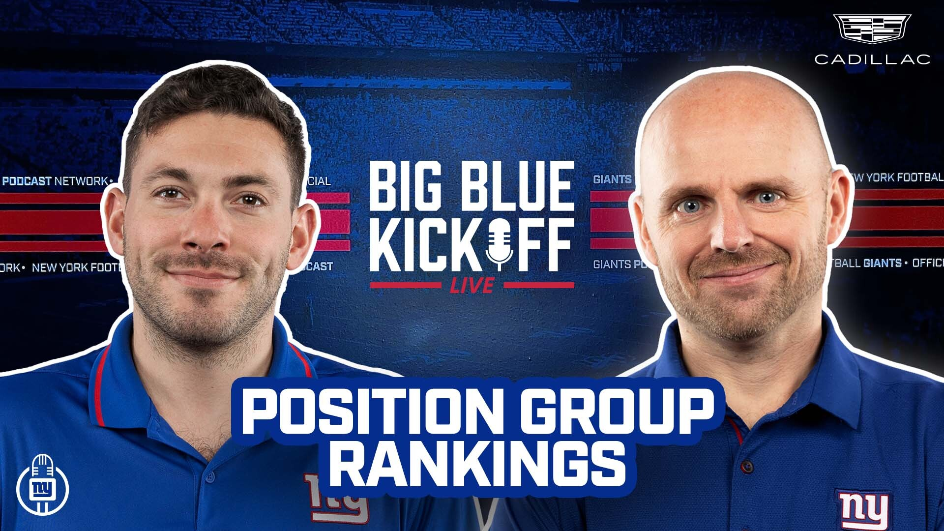 Big Blue Kickoff Live 6/3 | Position Group Rankings episode artwork