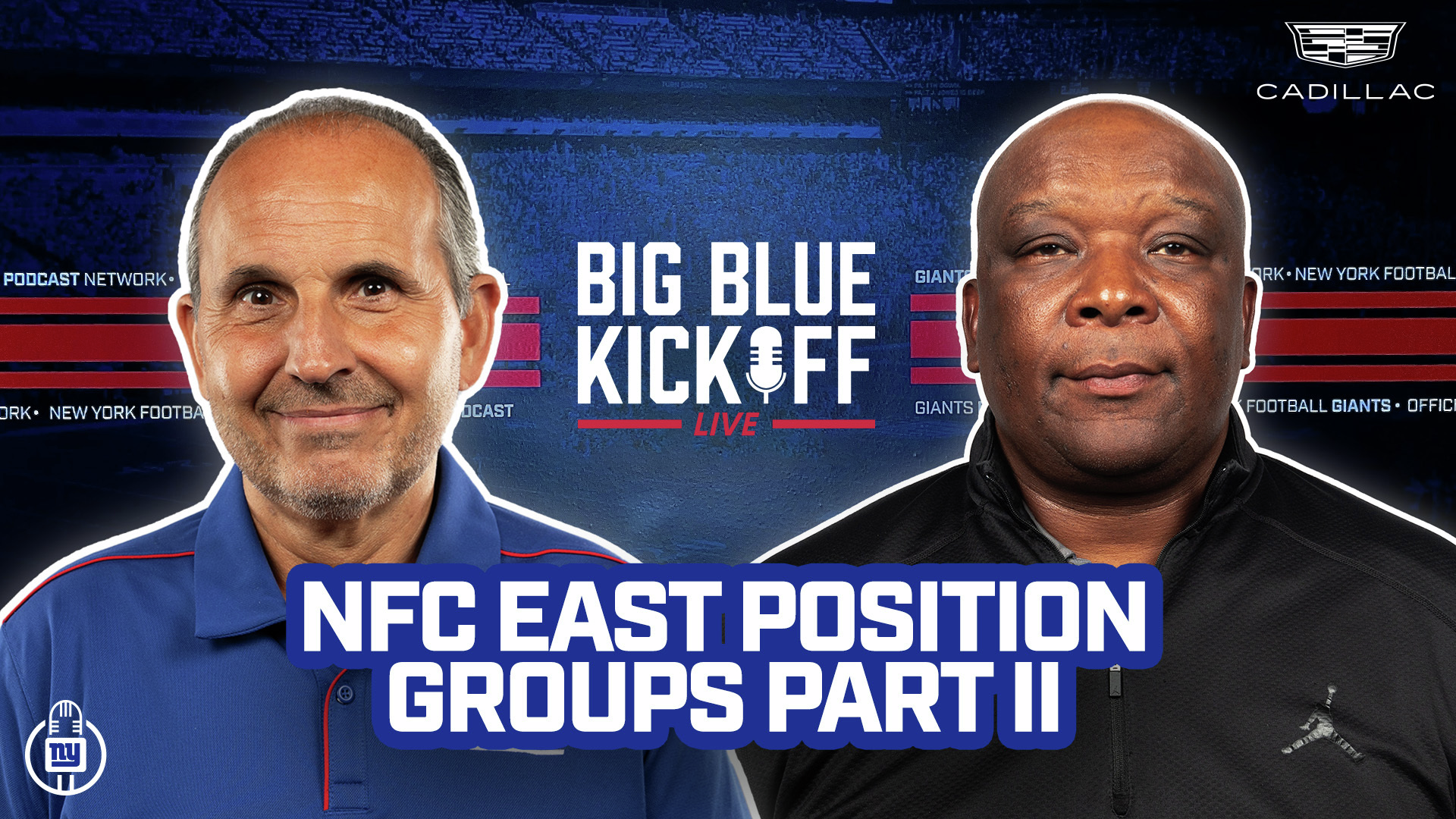 Big Blue Kickoff Live 6/18 | NFC East Position Groups Part II episode artwork