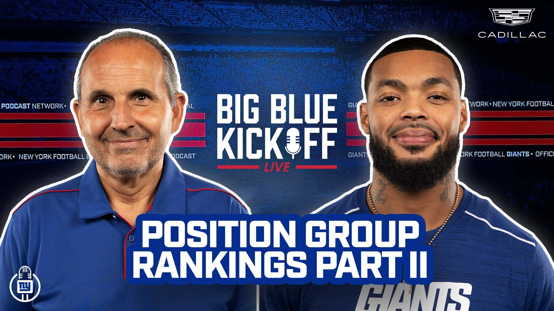 Big Blue Kickoff Live 6/4 | Position Group Rankings Part II episode artwork