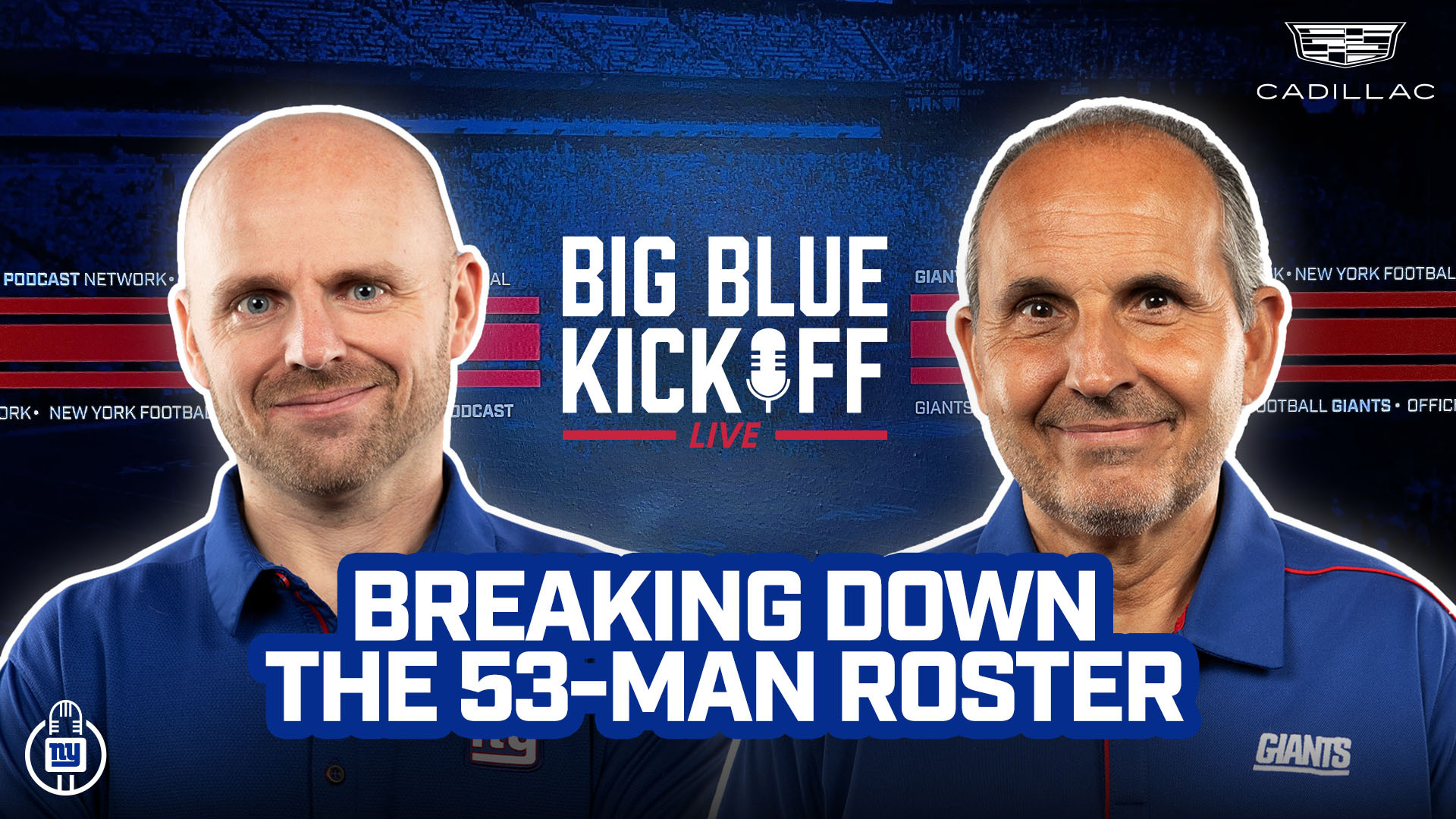 Big Blue Kickoff Live 8/28 | Breaking Down the 53-Man Roster episode artwork