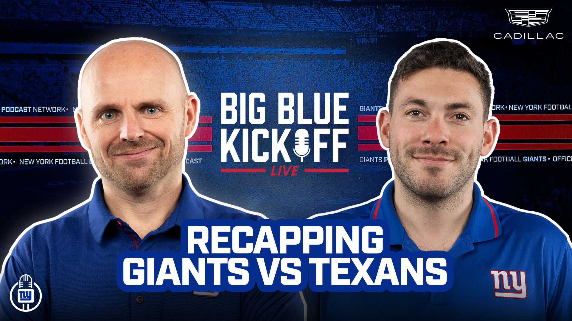 Big Blue Kickoff Live 8/19 | Recapping Giants vs Texans episode artwork