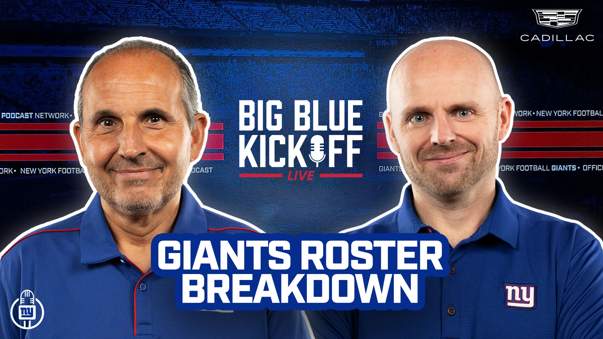 Big Blue Kickoff Live 6/14 | Giants Roster Breakdown episode artwork