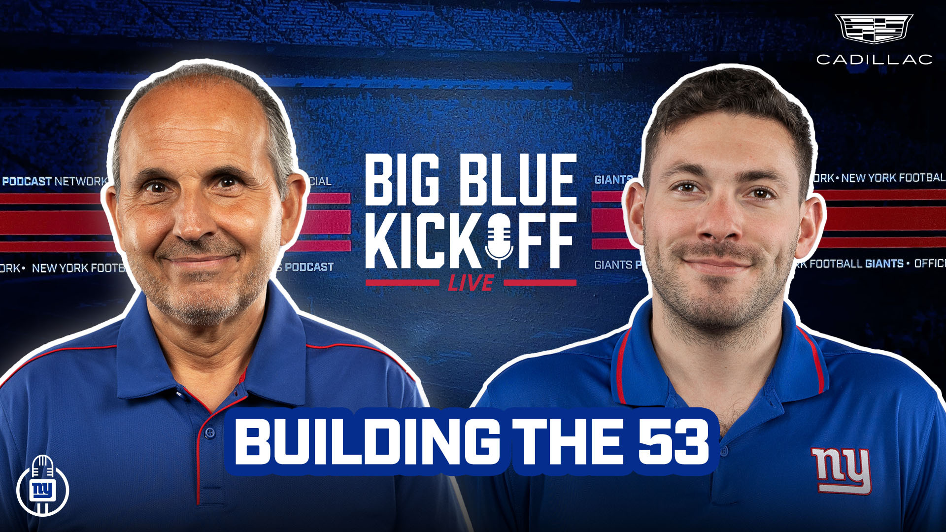 Big Blue Kickoff Live 8/22 | Building the 53 episode artwork