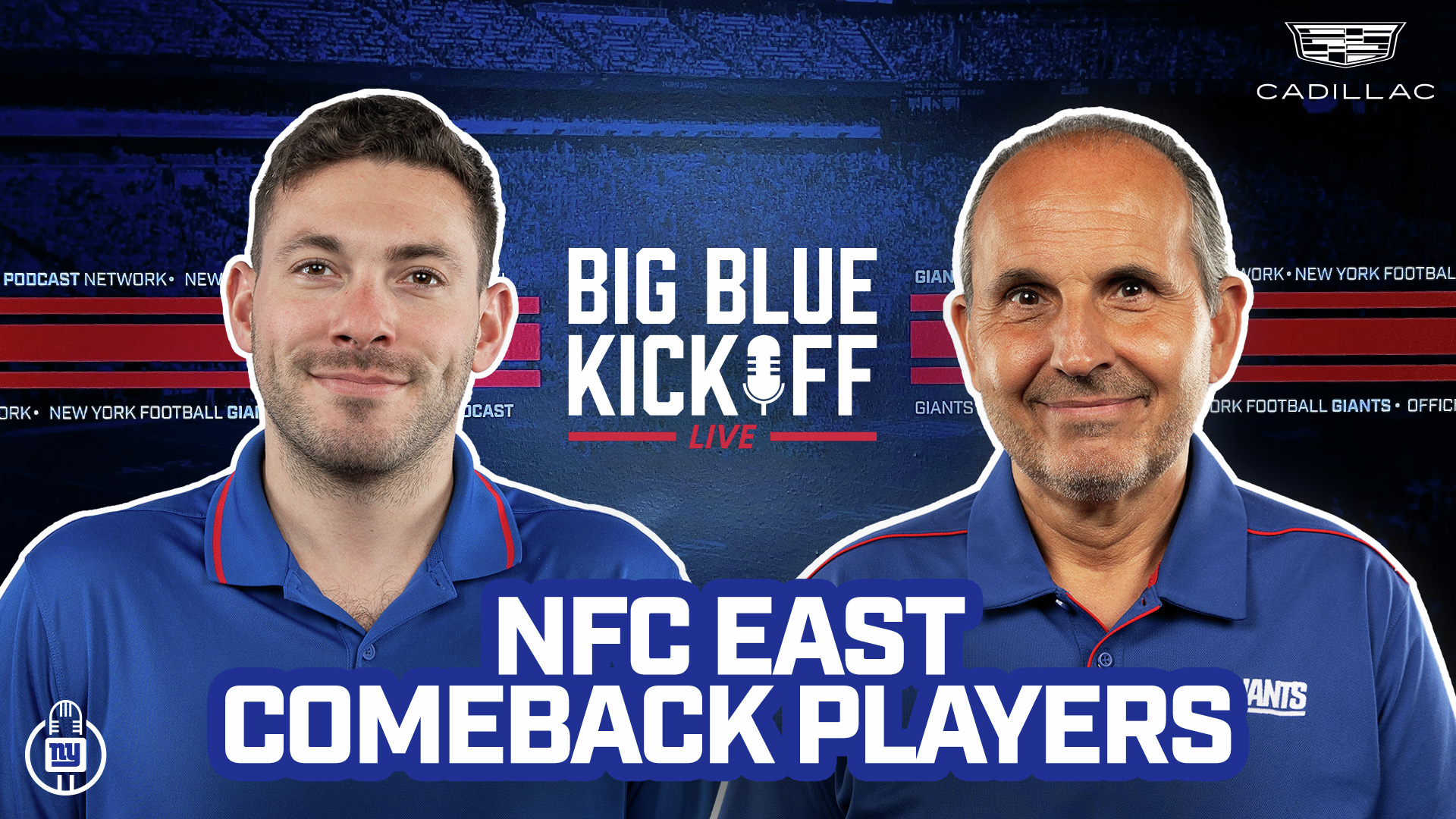 Big Blue Kickoff Live 5/29 | NFC East Comeback Players episode artwork