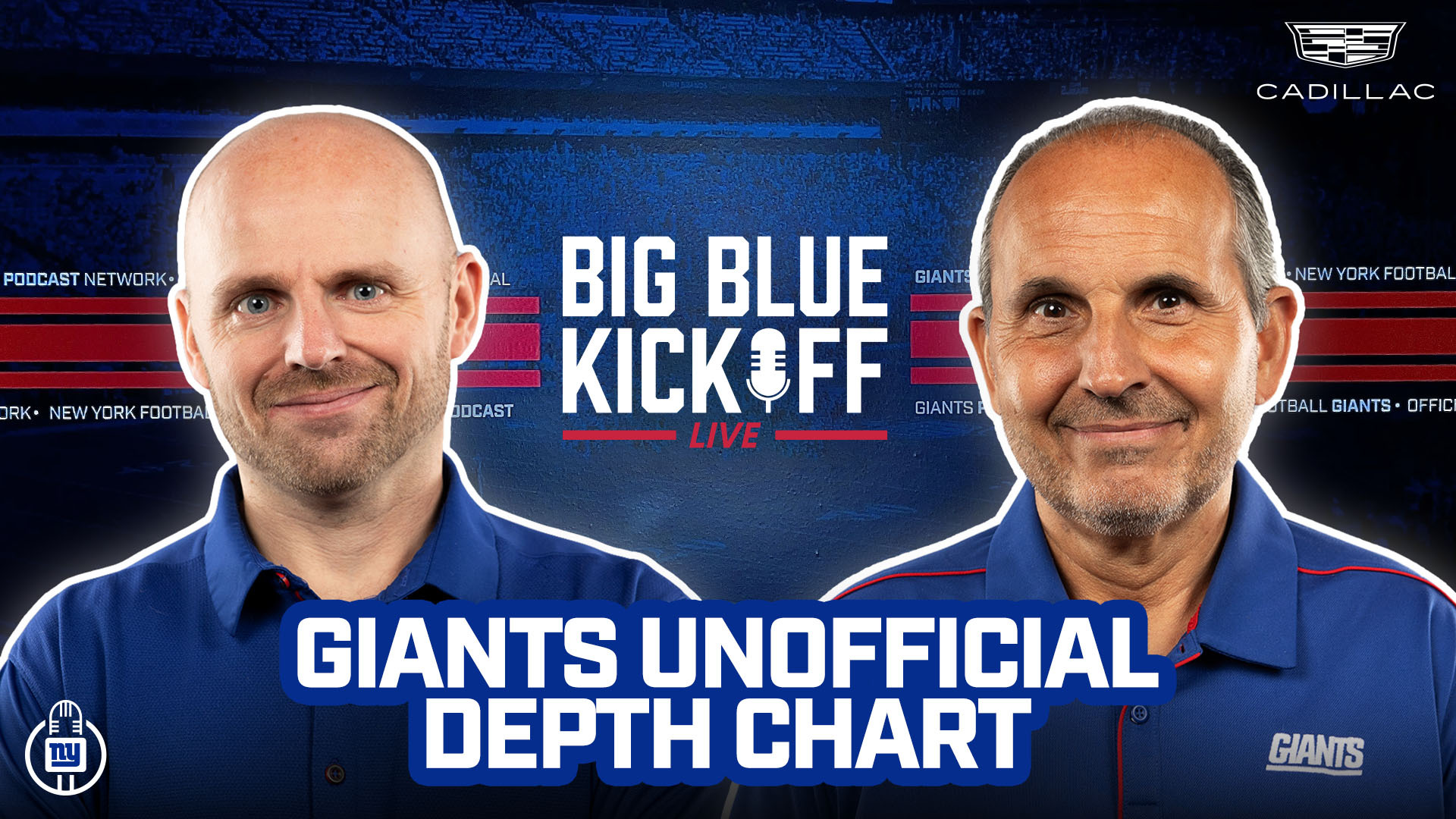 Big Blue Kickoff Live 8/7 | Giants Unofficial Depth Chart episode artwork