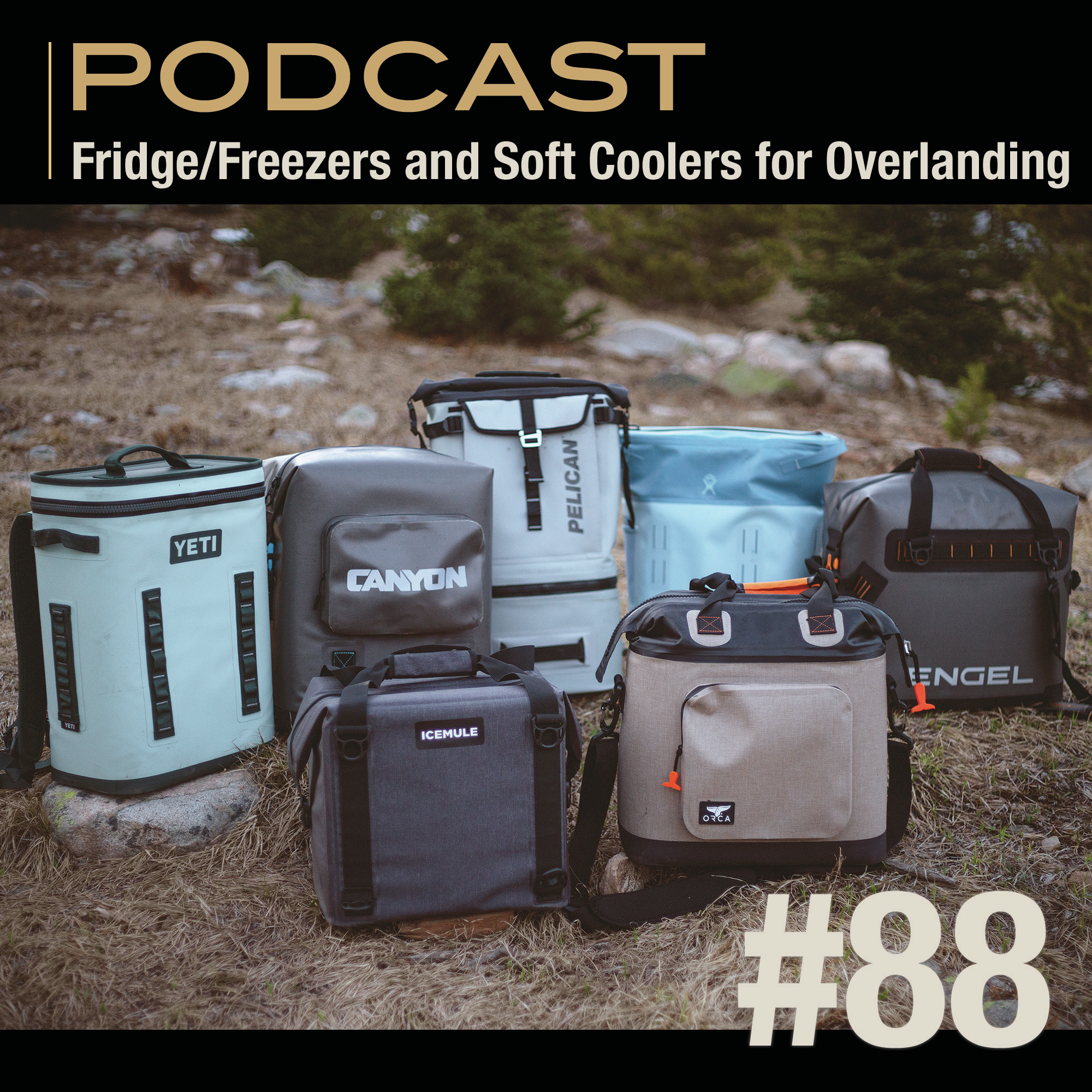Fridge/Freezers and soft coolers for Overlanding episode artwork