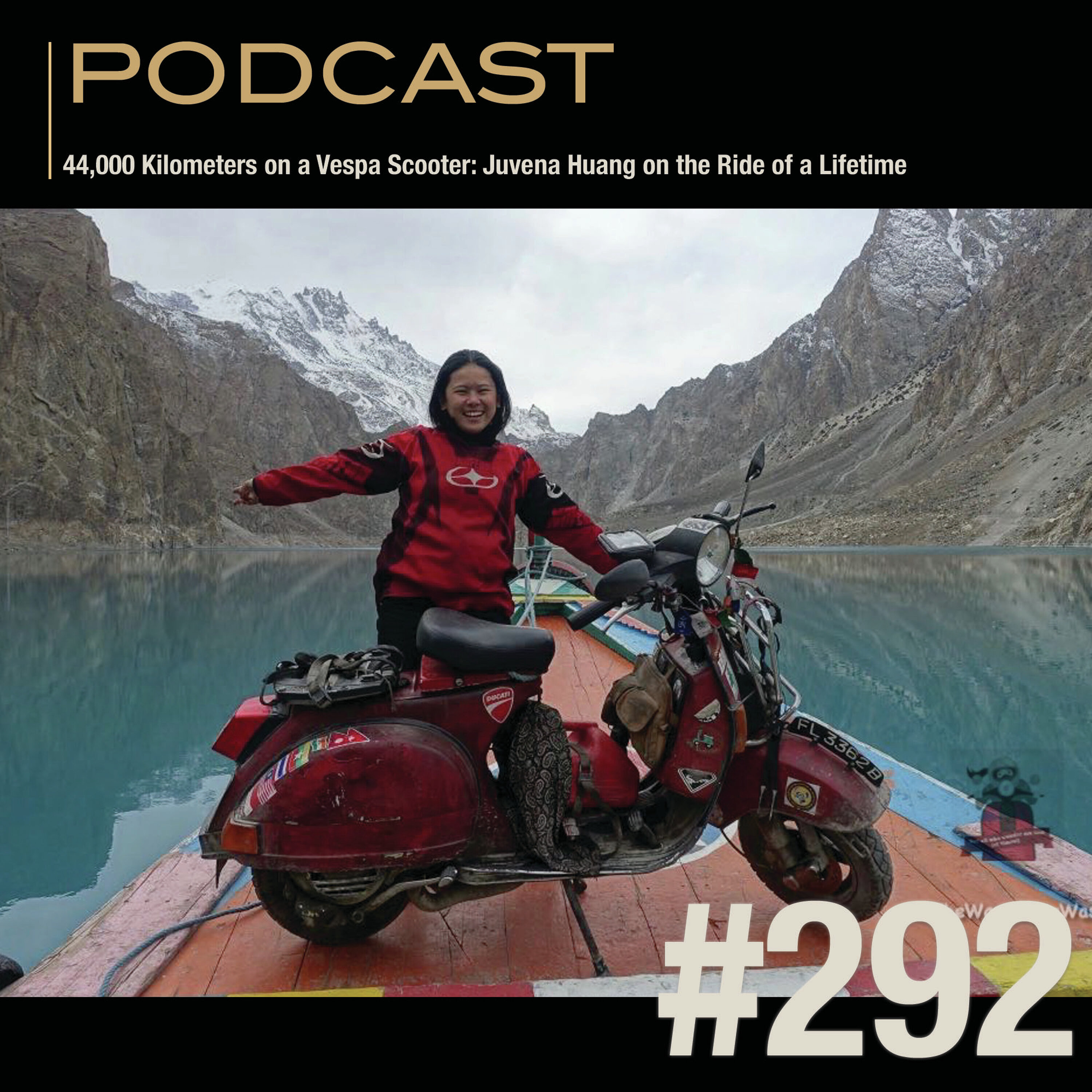 44,000 Kilometers on a Vespa Scooter: Juvena Huang on the Ride of a Lifetime