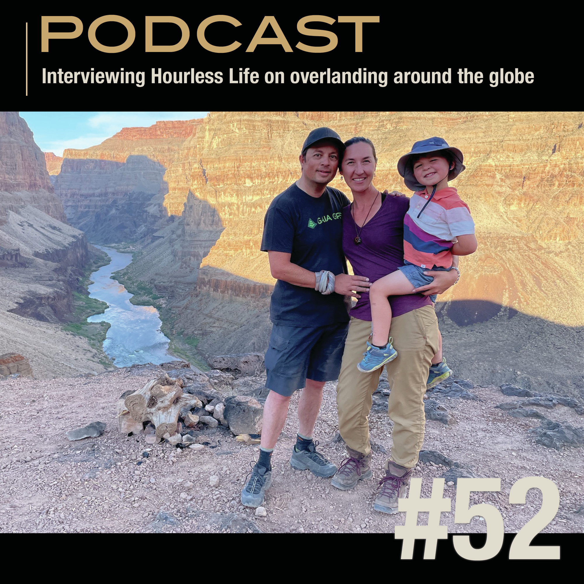 Interviewing Hourless Life on overlanding around the globe as a family- in a Jeep. episode artwork