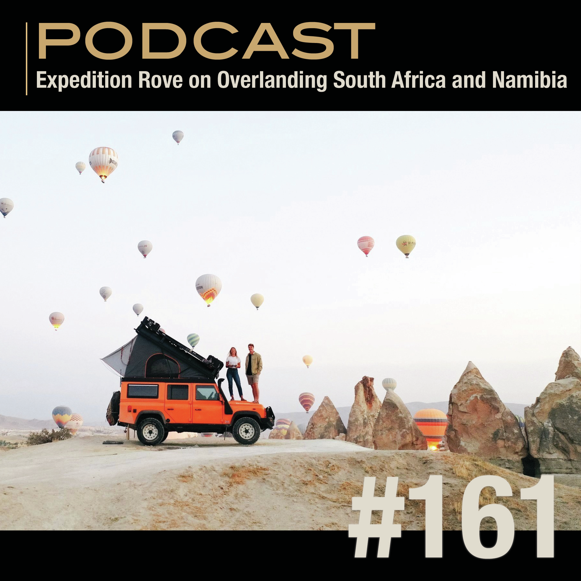 Expedition Rove on Overlanding South Africa and Namibia episode artwork