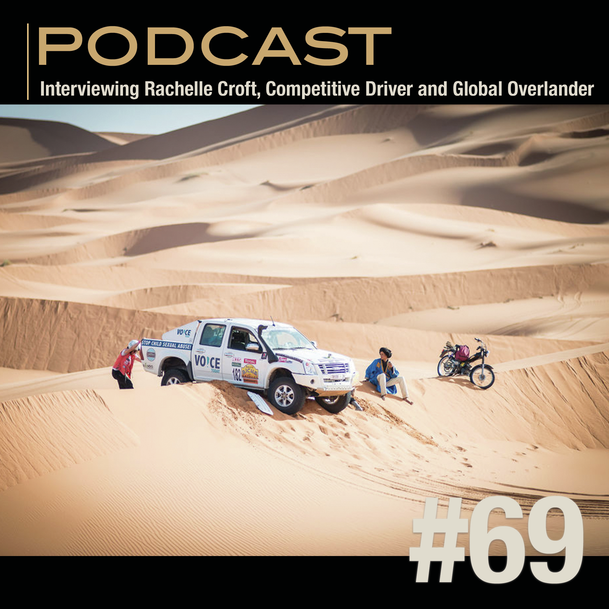Rachelle Croft: Competitive Adventure Driver and Overlander episode artwork
