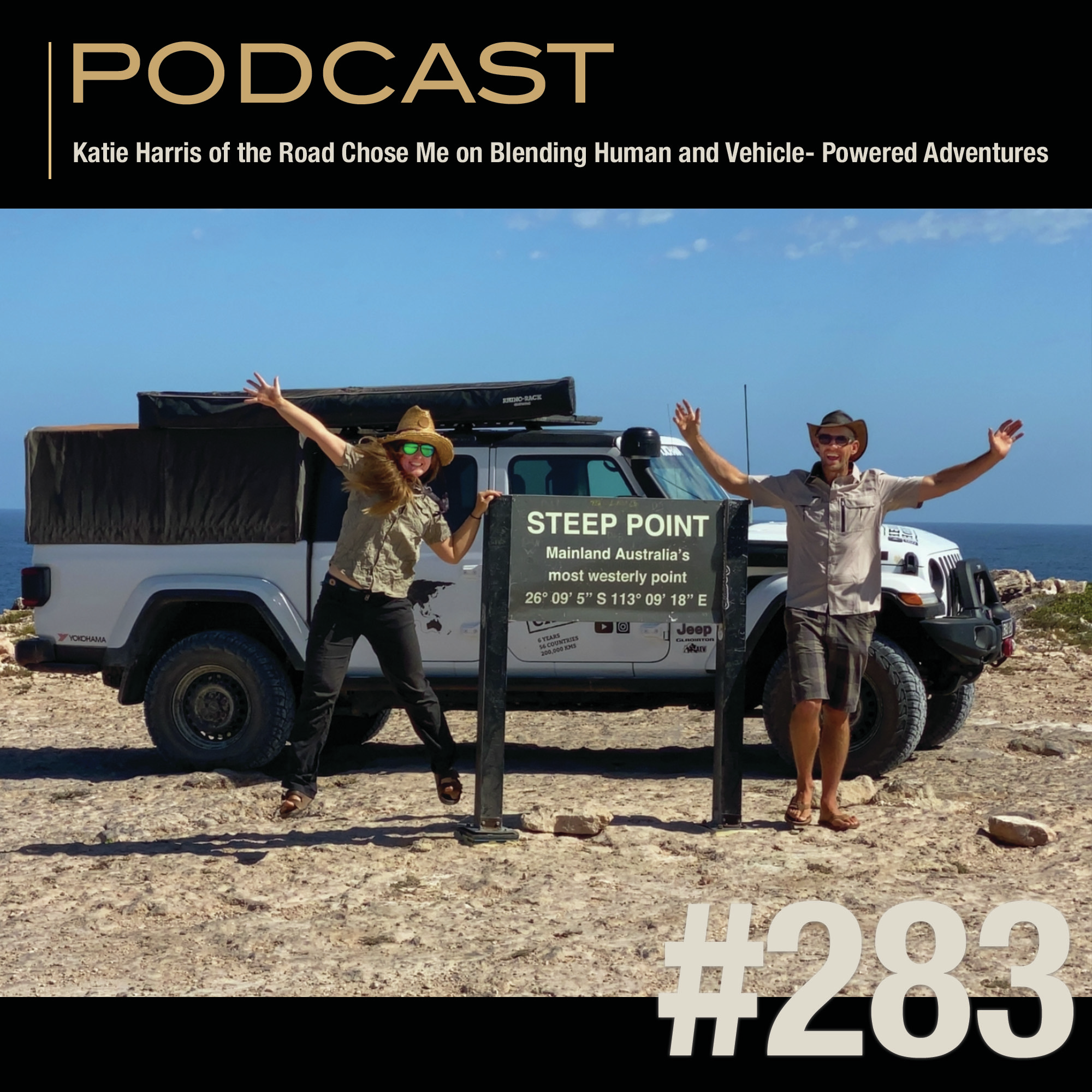 Katie Harris of the Road Chose Me on Blending Human and Vehicle- Powered Adventures episode artwork