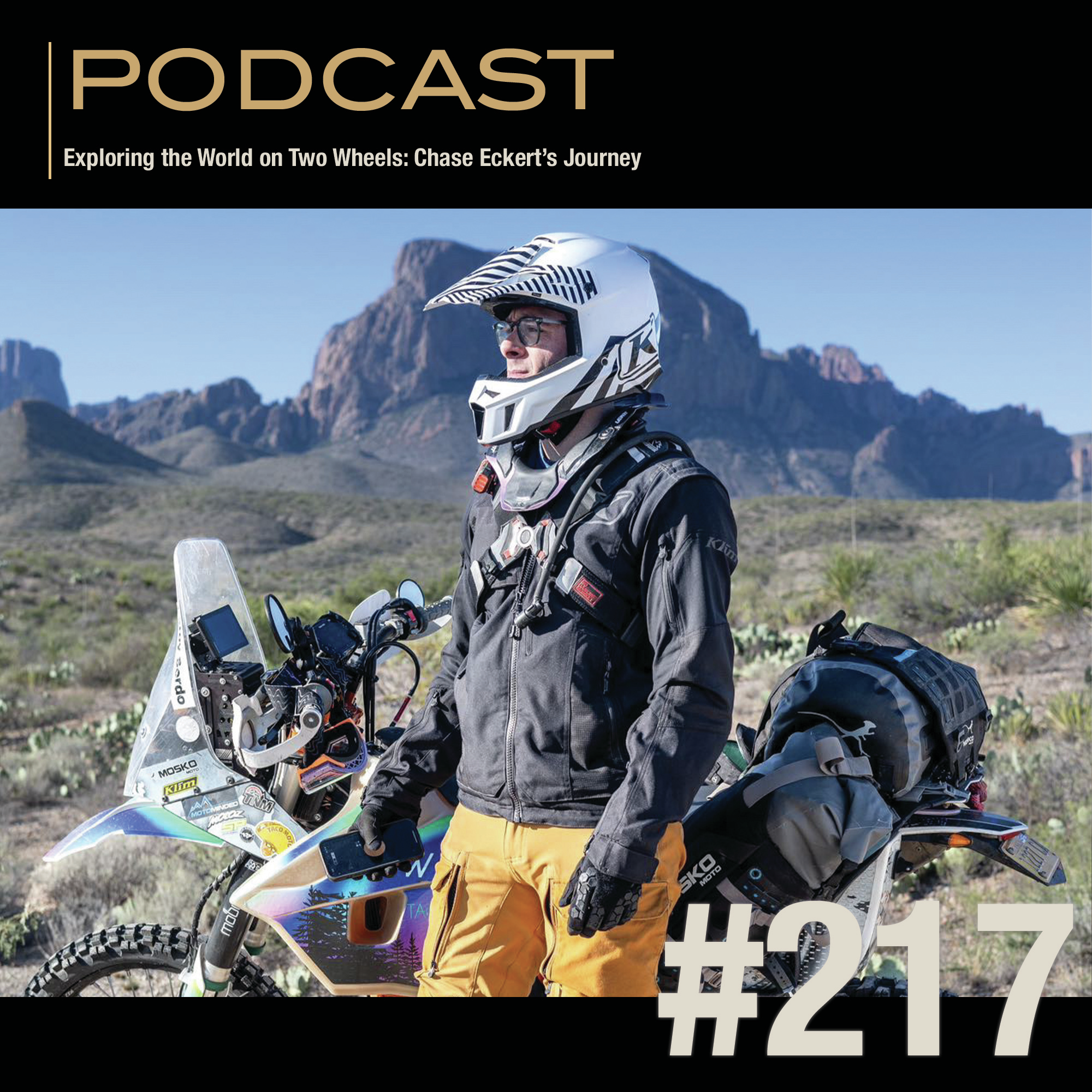 Exploring the World on Two Wheels: Chase Eckert's Journey episode artwork