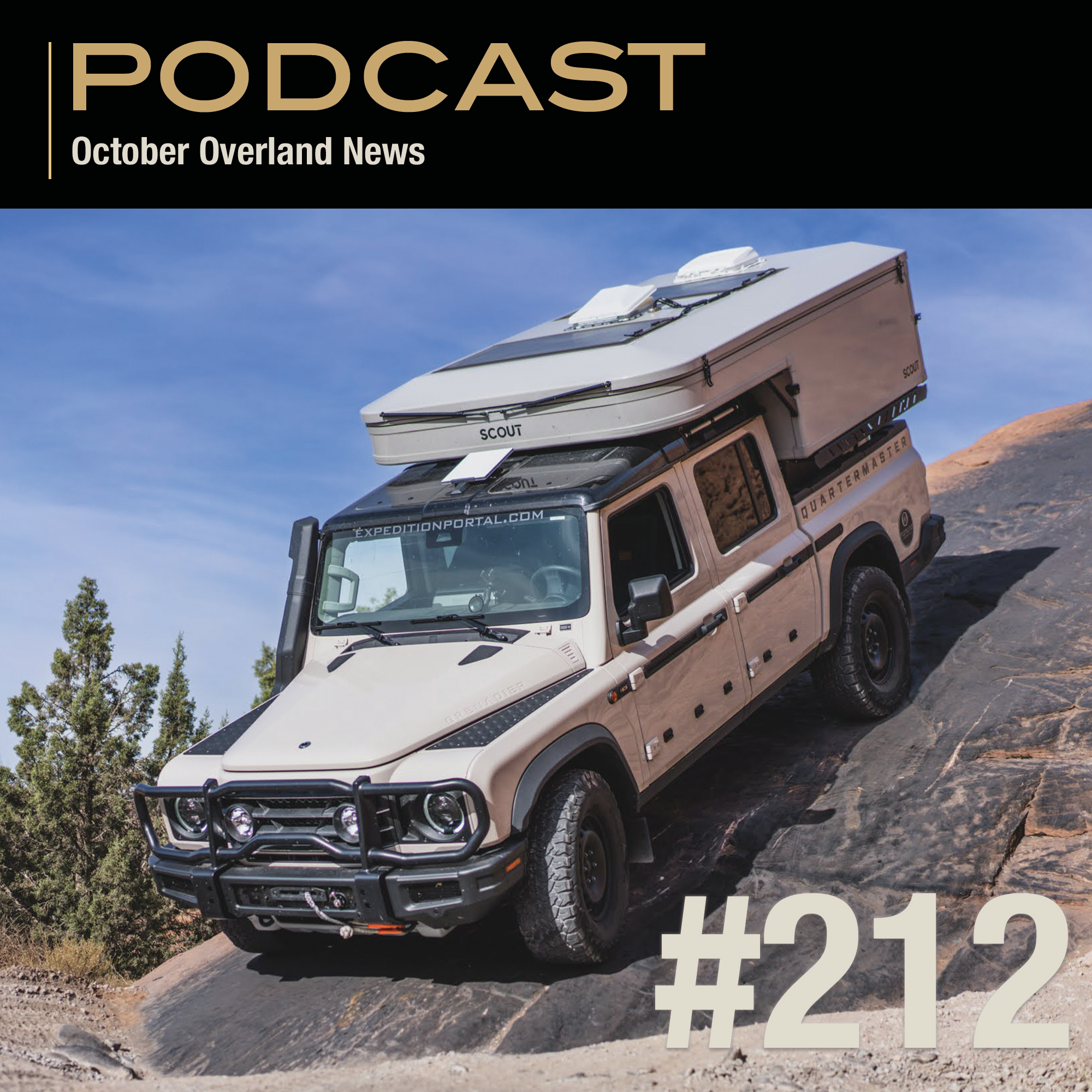 October Overland News episode artwork