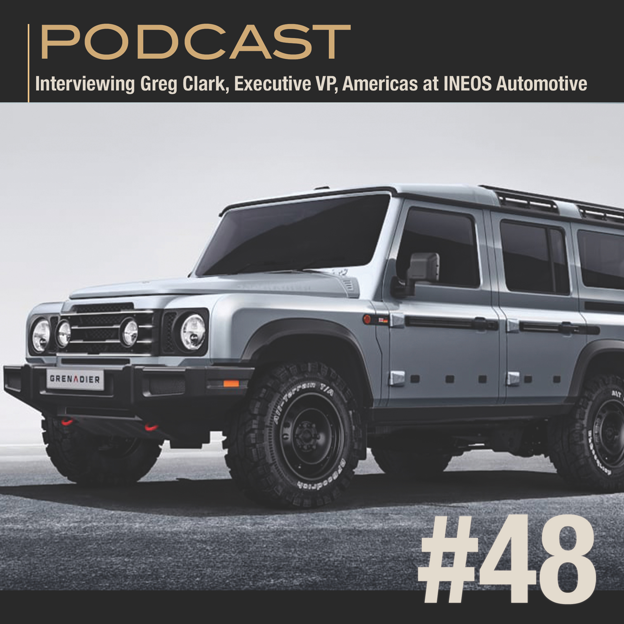 Discussing the Grenadier with Greg Clark, VP of Ineos Automotive episode artwork