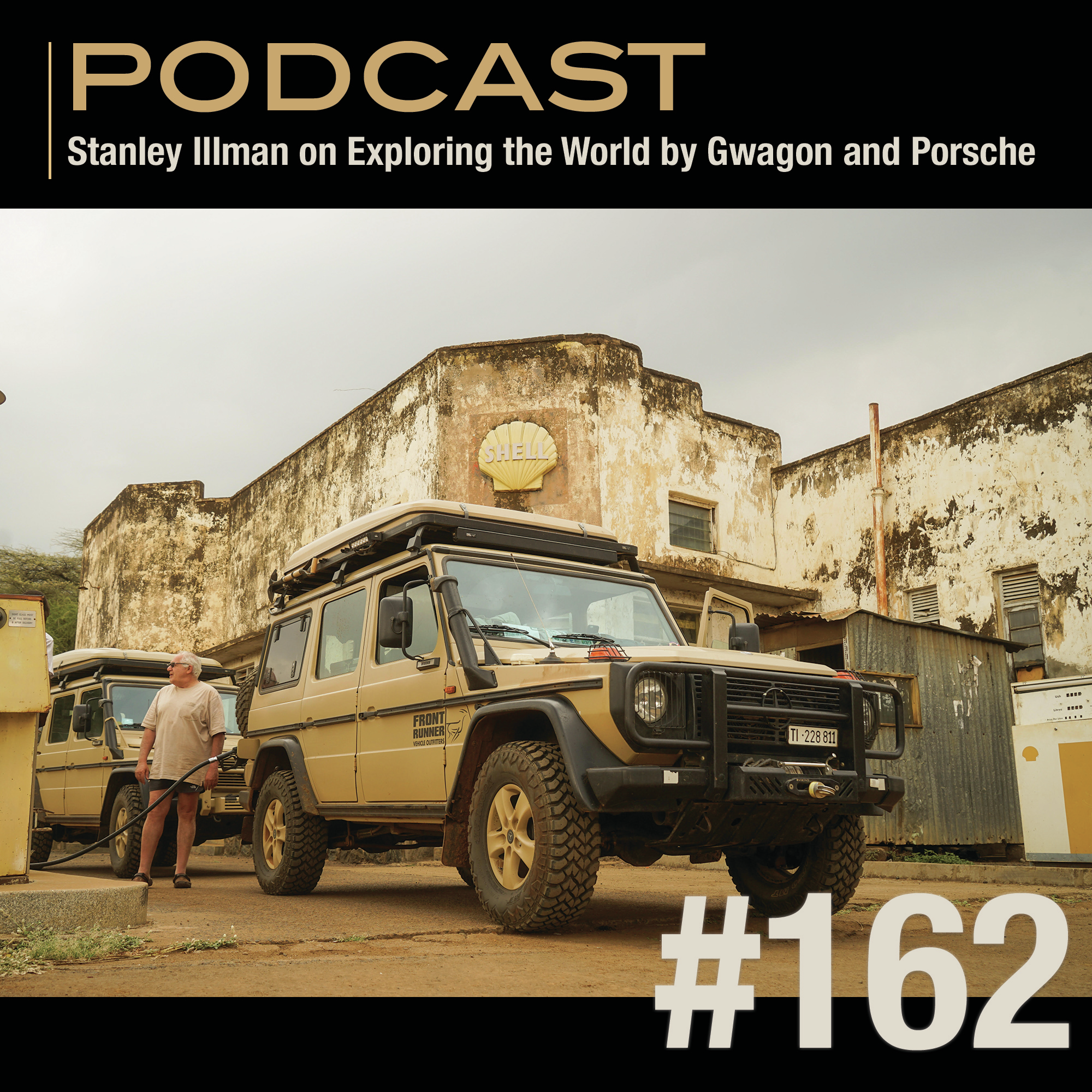 Stanley Illman on Exploring the World by Gwagon and Porsche episode artwork