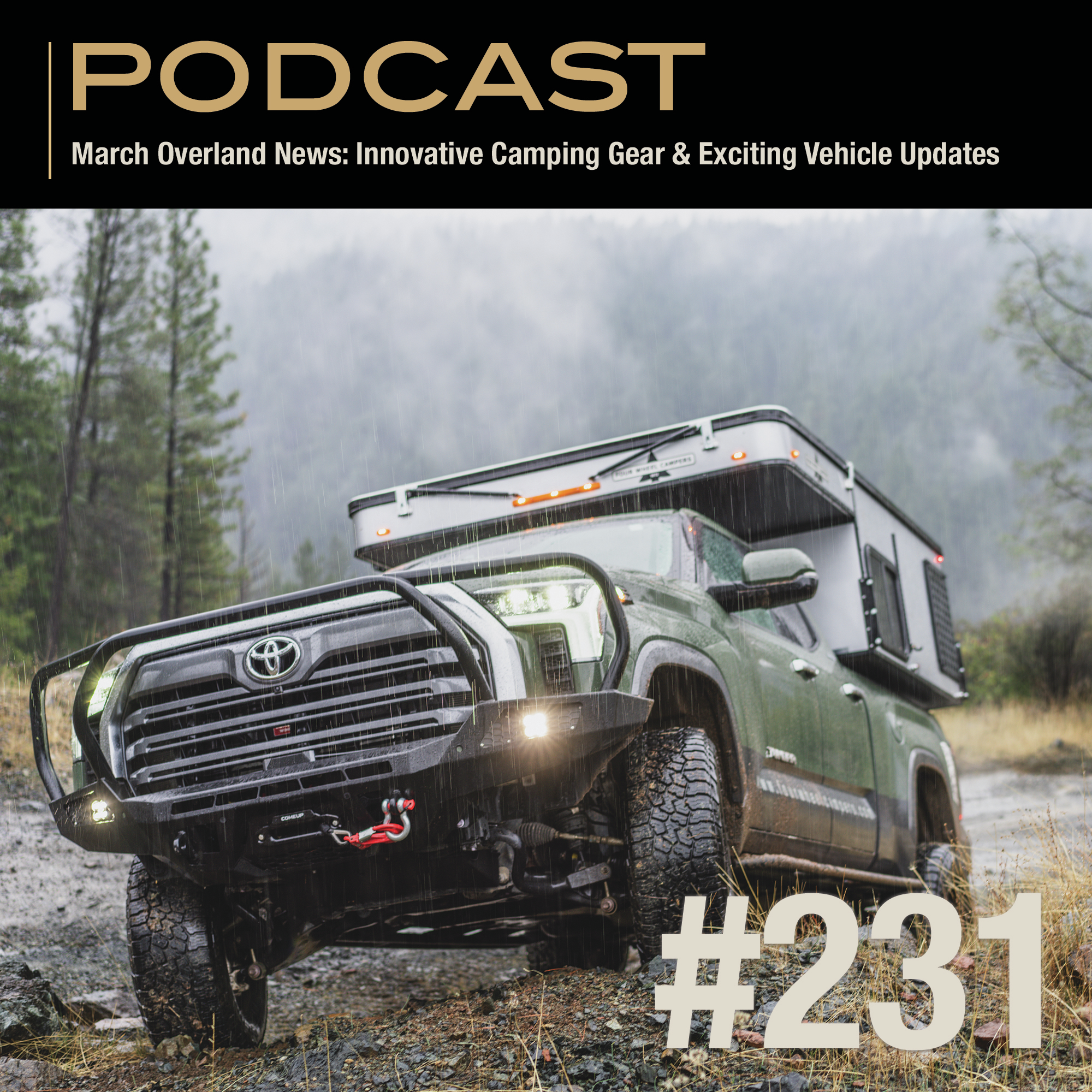 March Overland News: Innovative Camping Gear & Exciting Vehicle Updates episode artwork