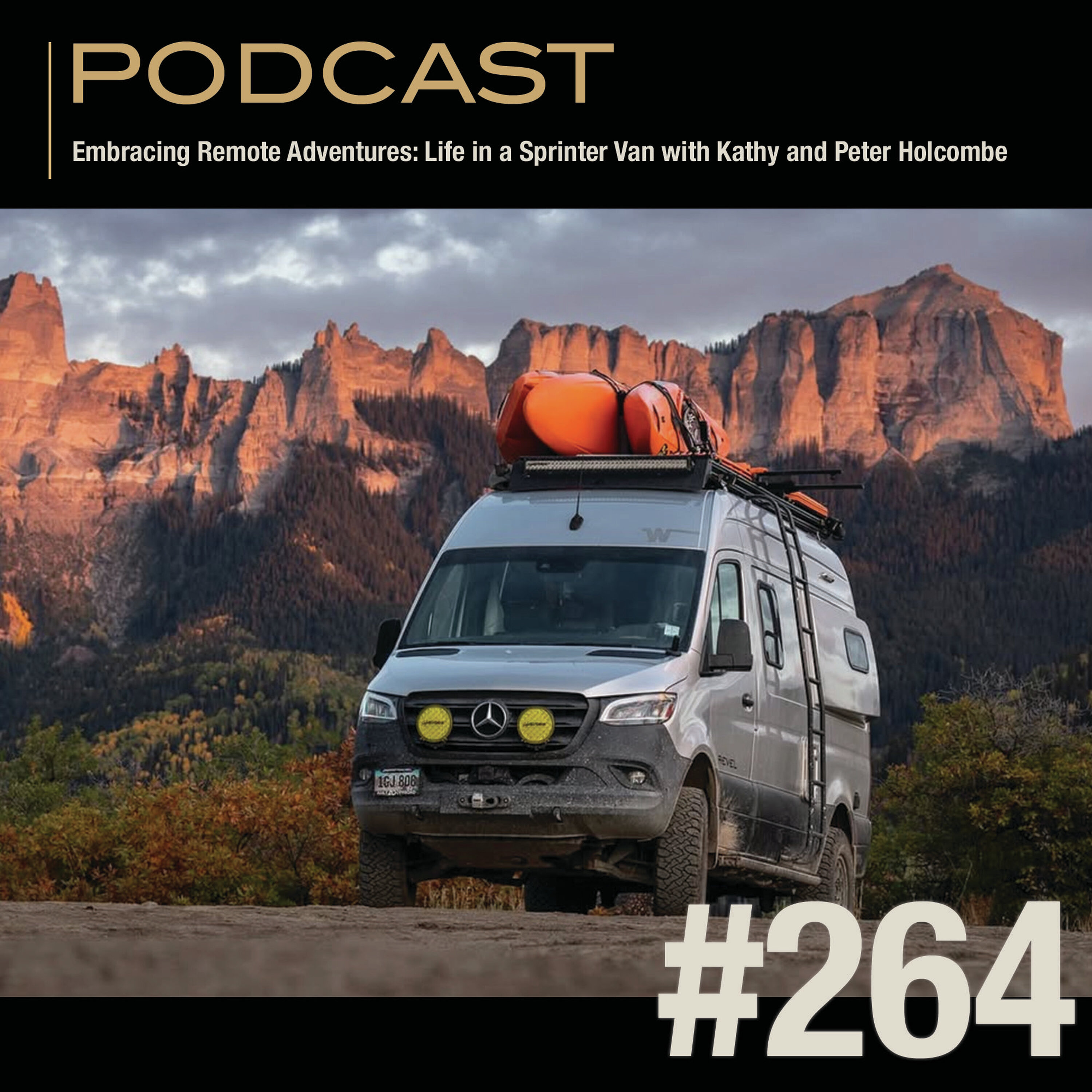 Embracing Remote Adventures: Life in a Sprinter Van with Kathy and Peter Holcombe