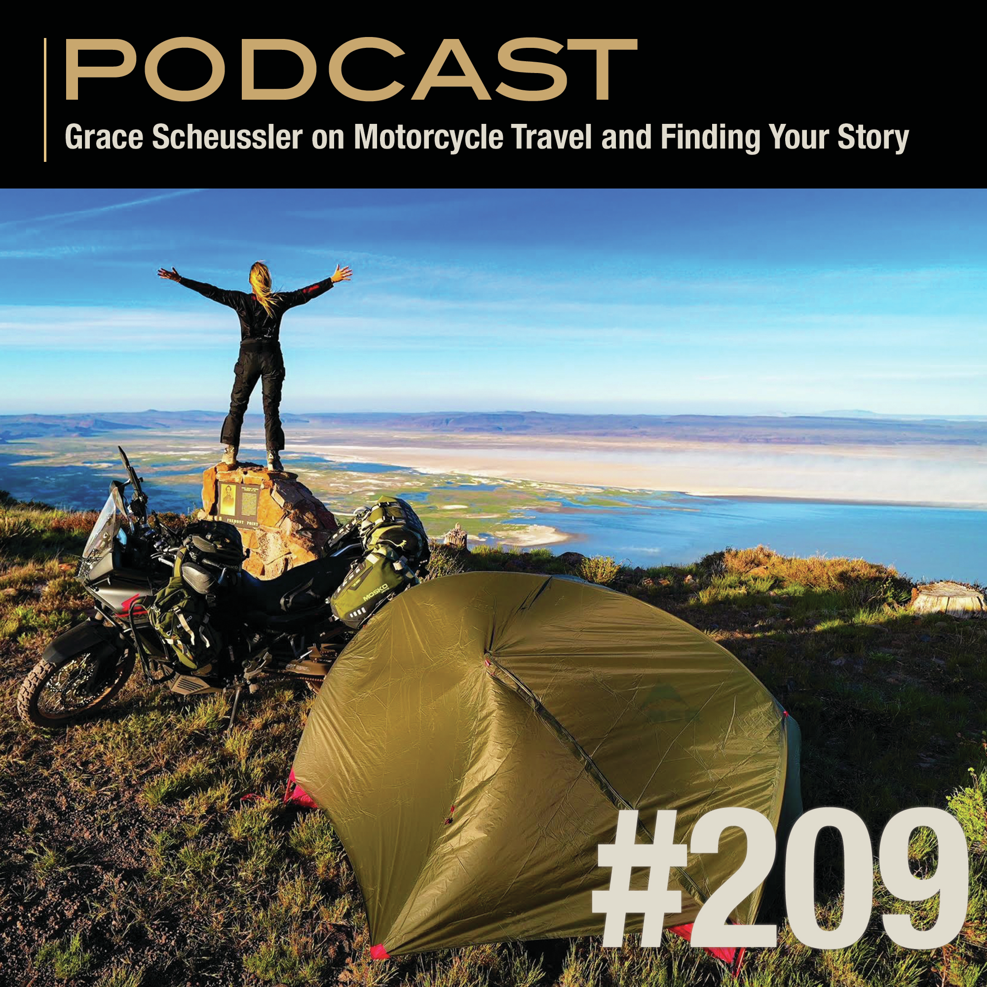 Grace Scheussler on Motorcycle Travel and Finding Your Story episode artwork