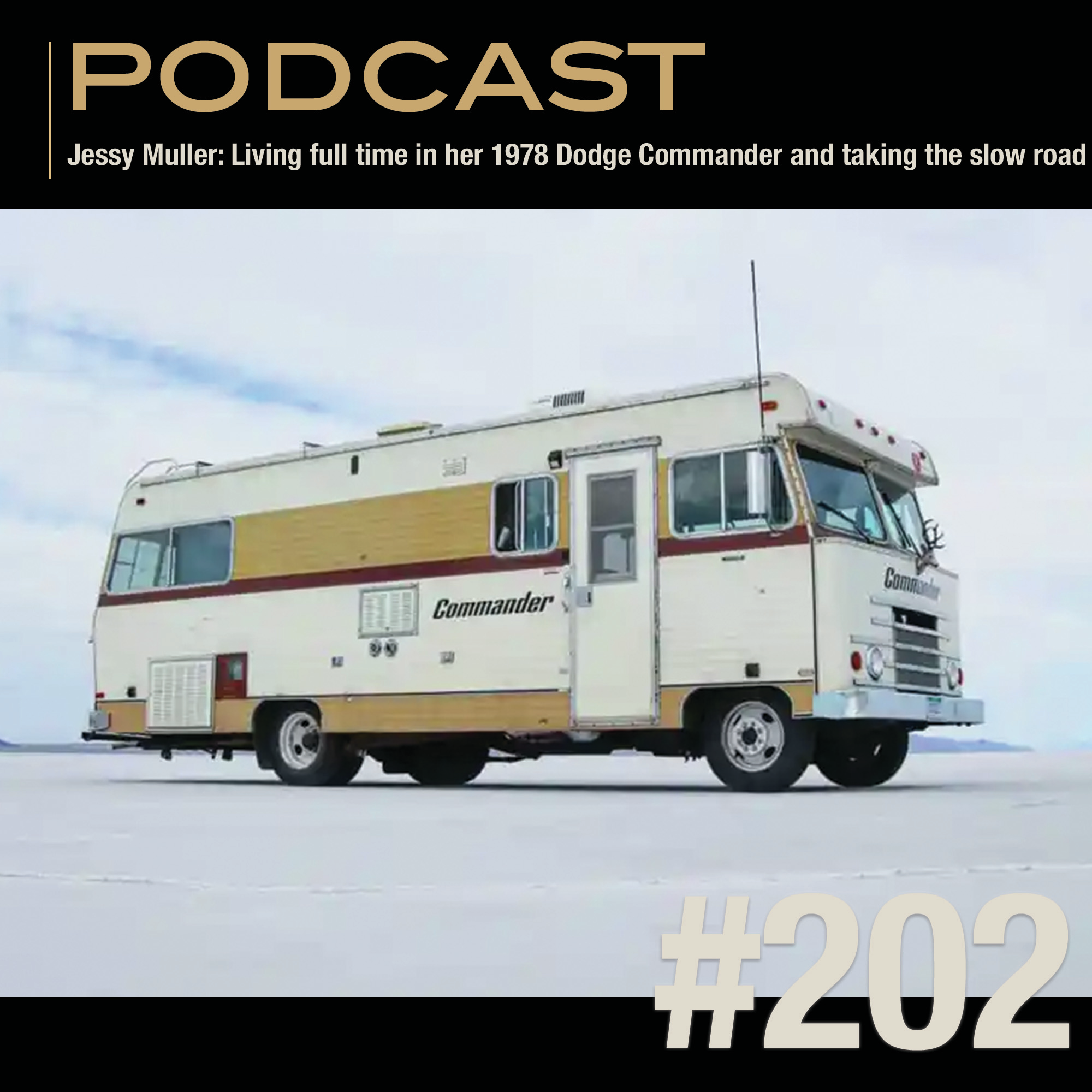 Jessy Muller on Taking the Slow Road and Living Full-Time in Her Vintage Commander episode artwork