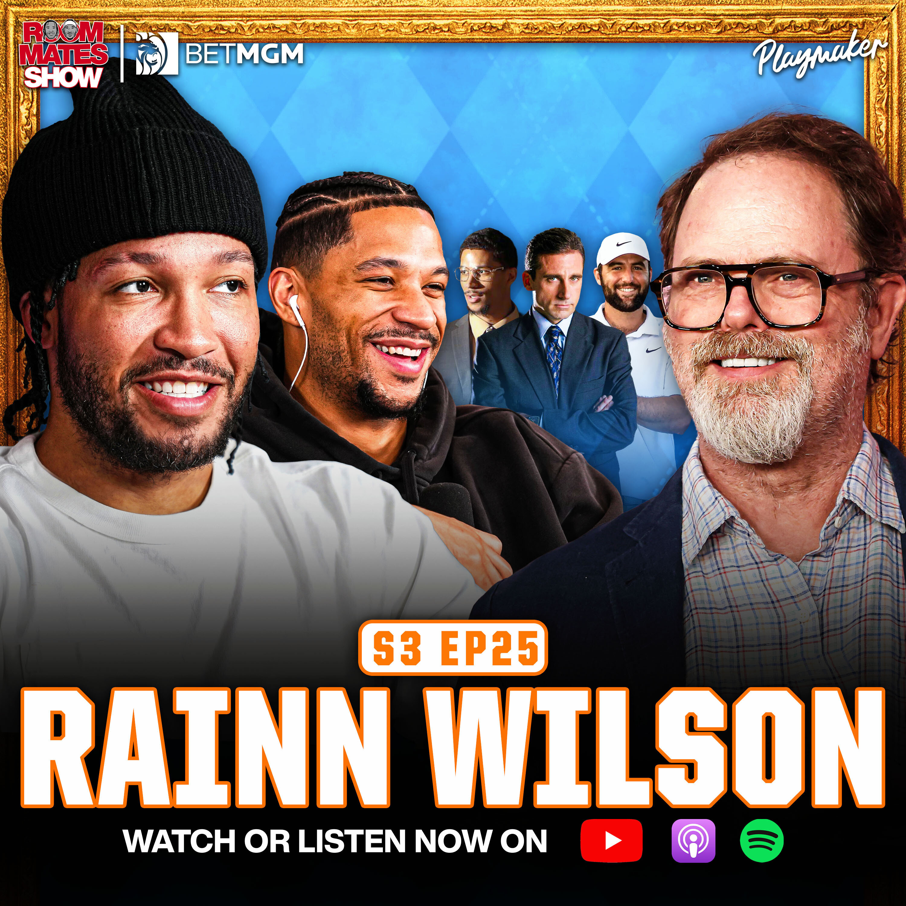 Is Josh Hart the Dwight Schrute of NBA? Rainn Wilson ROASTS Knicks, Talks 'The Office' Legacy & More episode artwork