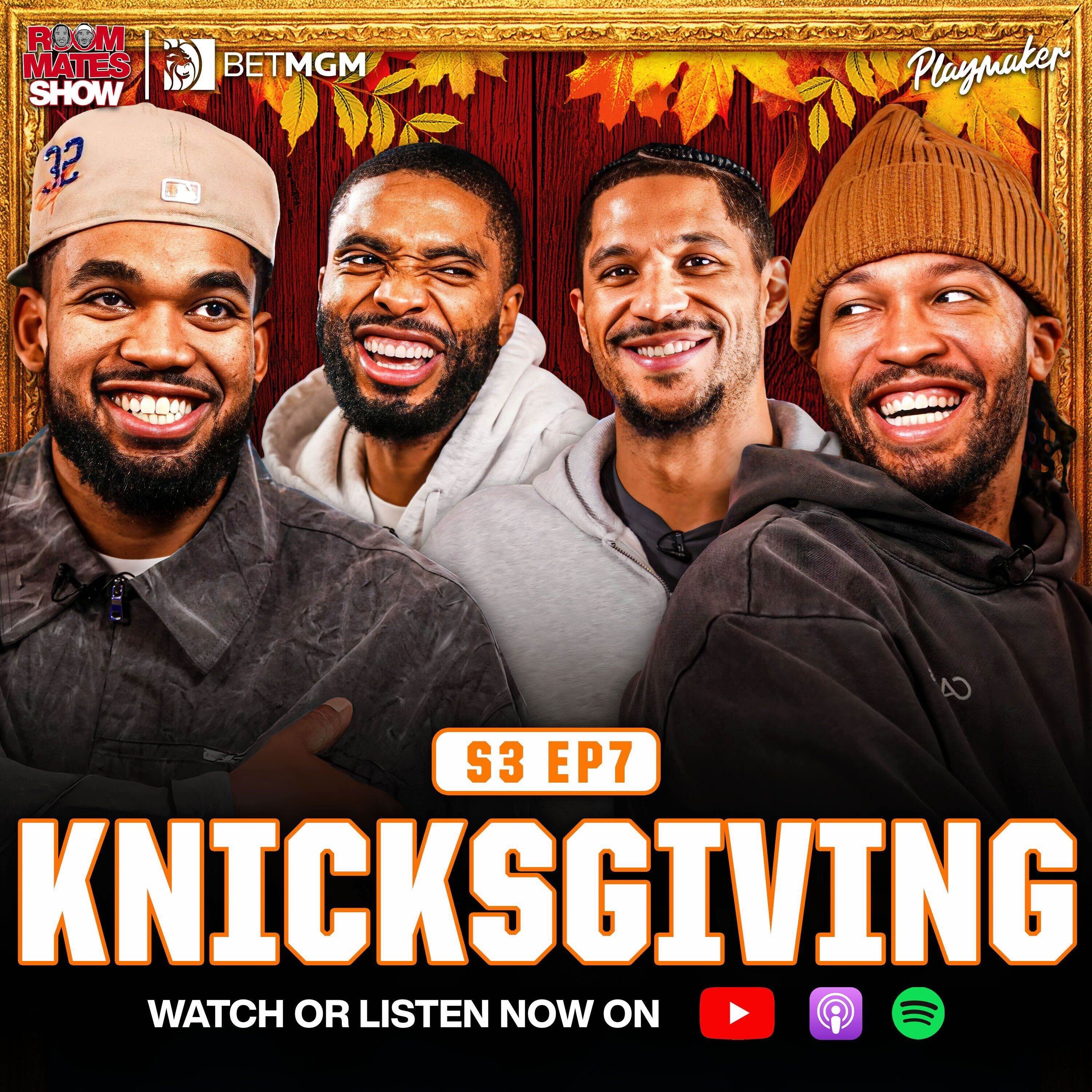 Thanksgiving Special: Jalen, Josh, KAT & Mikal Answer Knicks Fan’s Burning Questions & College Days