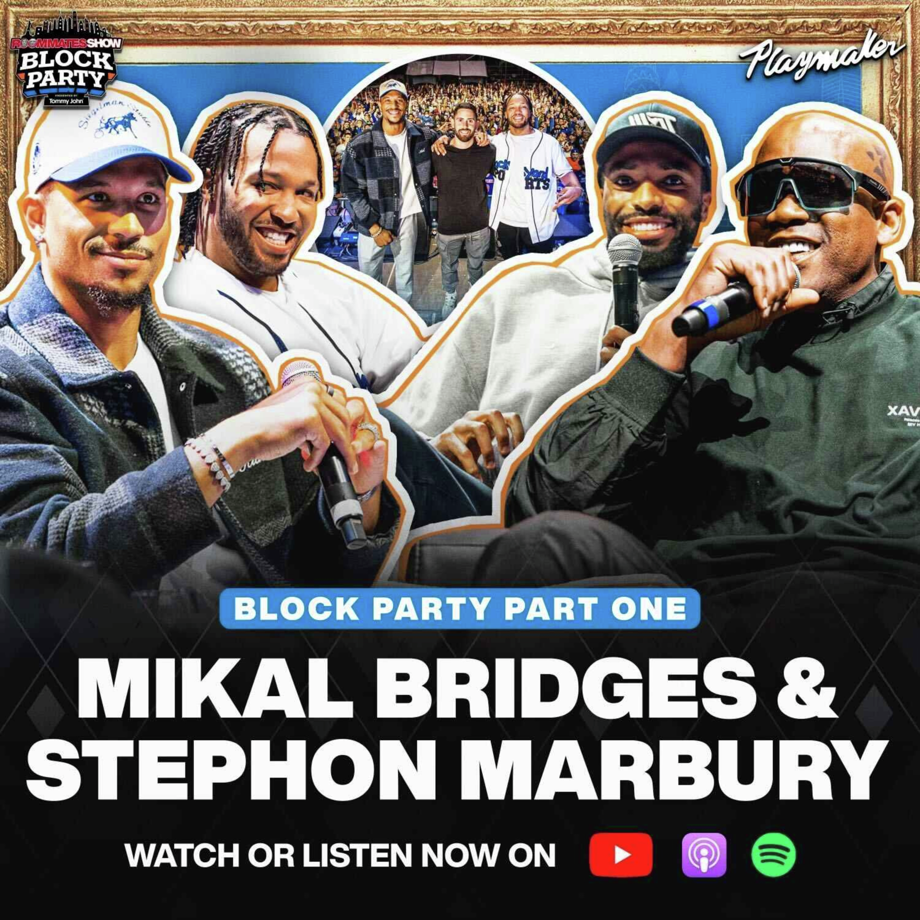 NYC Crowd Goes Wild As Jalen & Josh Share Wild Off-Season Knicks Stories w/ Mikal & Stephon