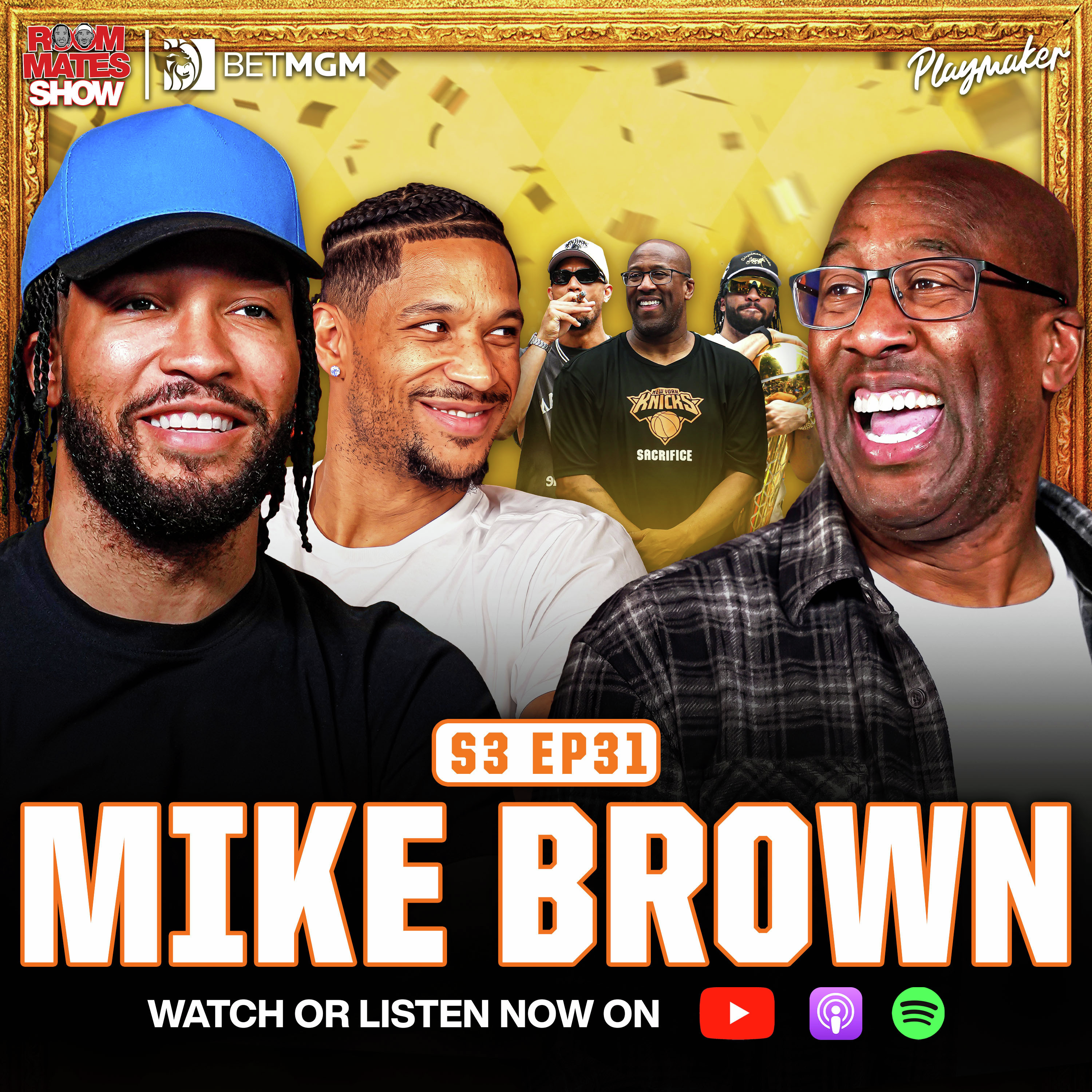 Mike Brown Joins Roommates: Road to NBA Finals, Reacting to Mikal's WILD IG Live & Career Evolution episode artwork
