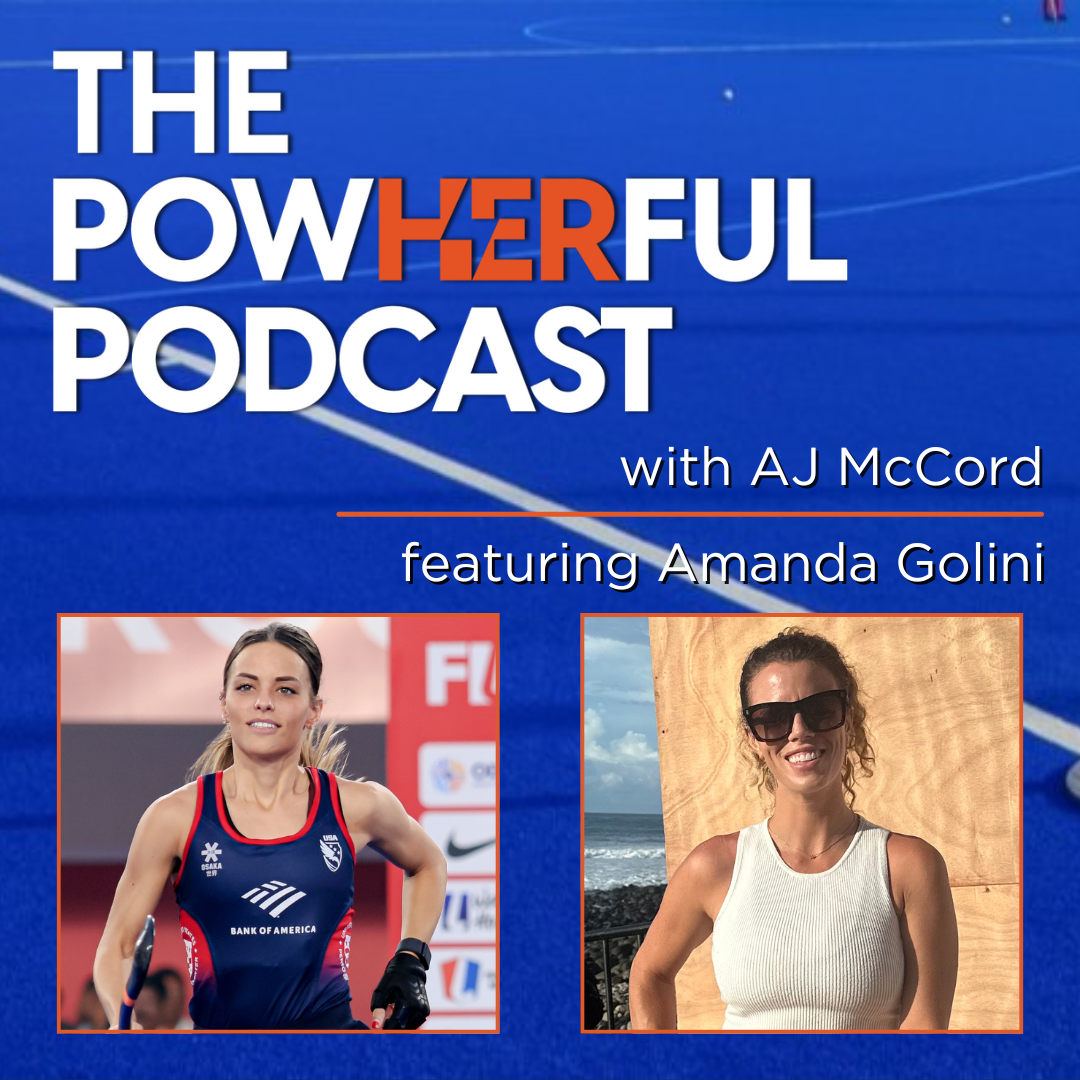 S1/E7: Amanda Golini (USA Field Hockey) episode artwork