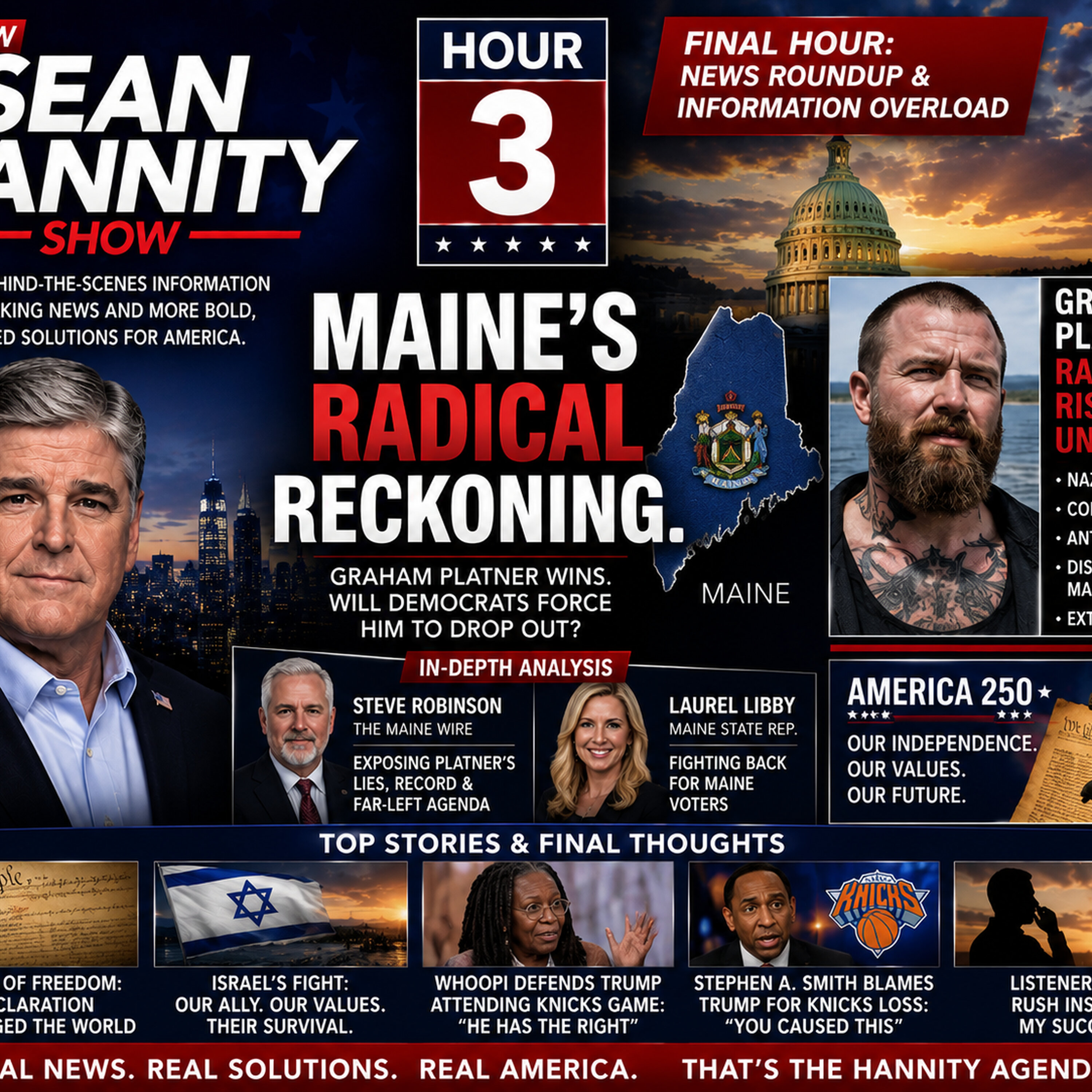 Maine's Radical Reckoning episode artwork