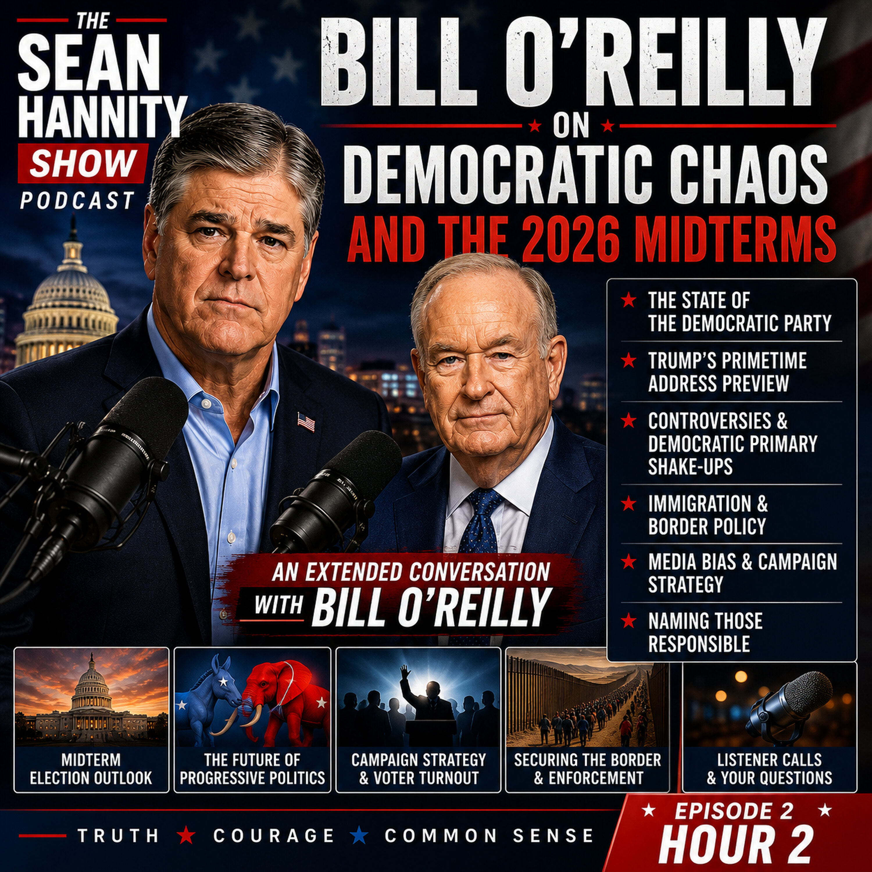 O’Reilly on Democratic Chaos artwork