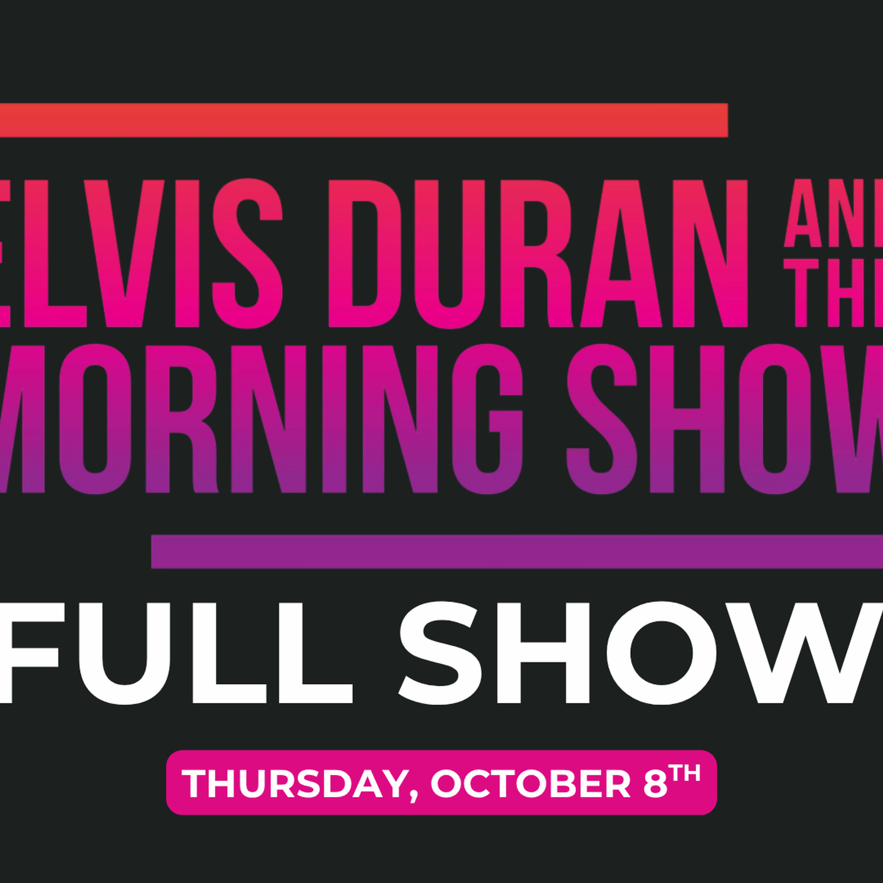 FULL SHOW: The Day We Have a Secret