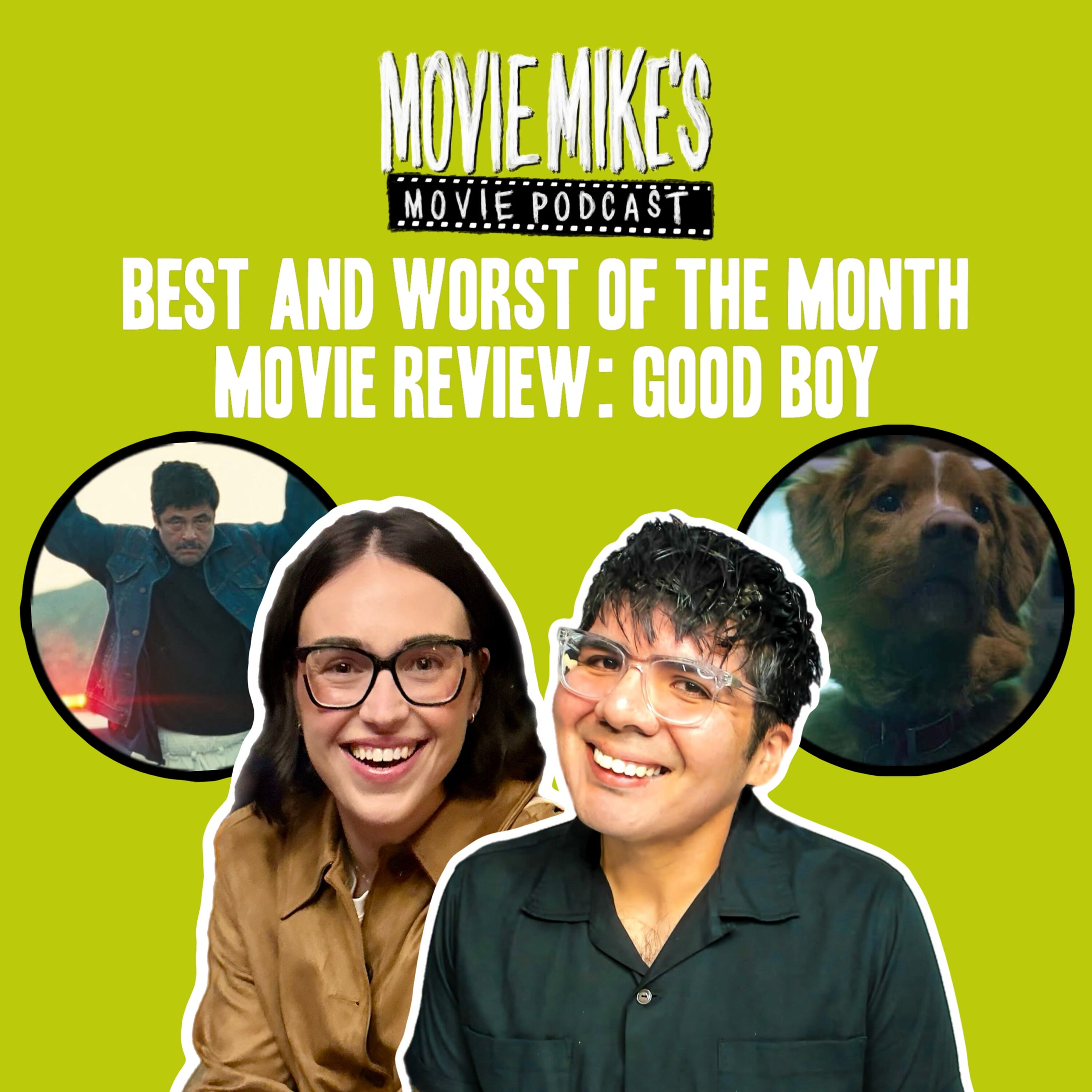 MOVIE MIKE: Hidden Gems and Major Letdowns in Sept Recap with Mike and Kelsey + Movie Review: Good Boy + Movie Poster Wall: The Simpsons Movie 2