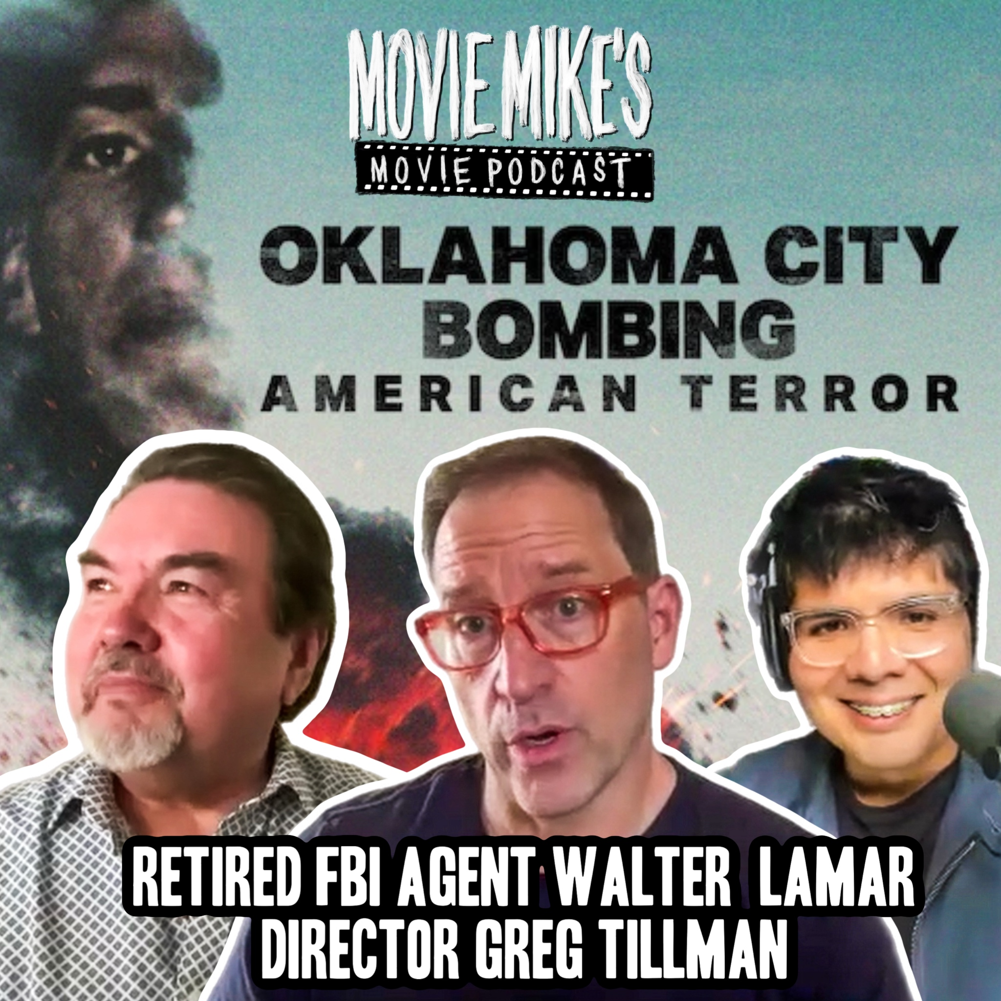 cover of episode Oklahoma City Bombing: American Terror (Netflix) with Director Greg Tillman and Retired FBI Agent Walter Lamar  + Movie Review: Drop + Trailer Park: M3GAN 2.0