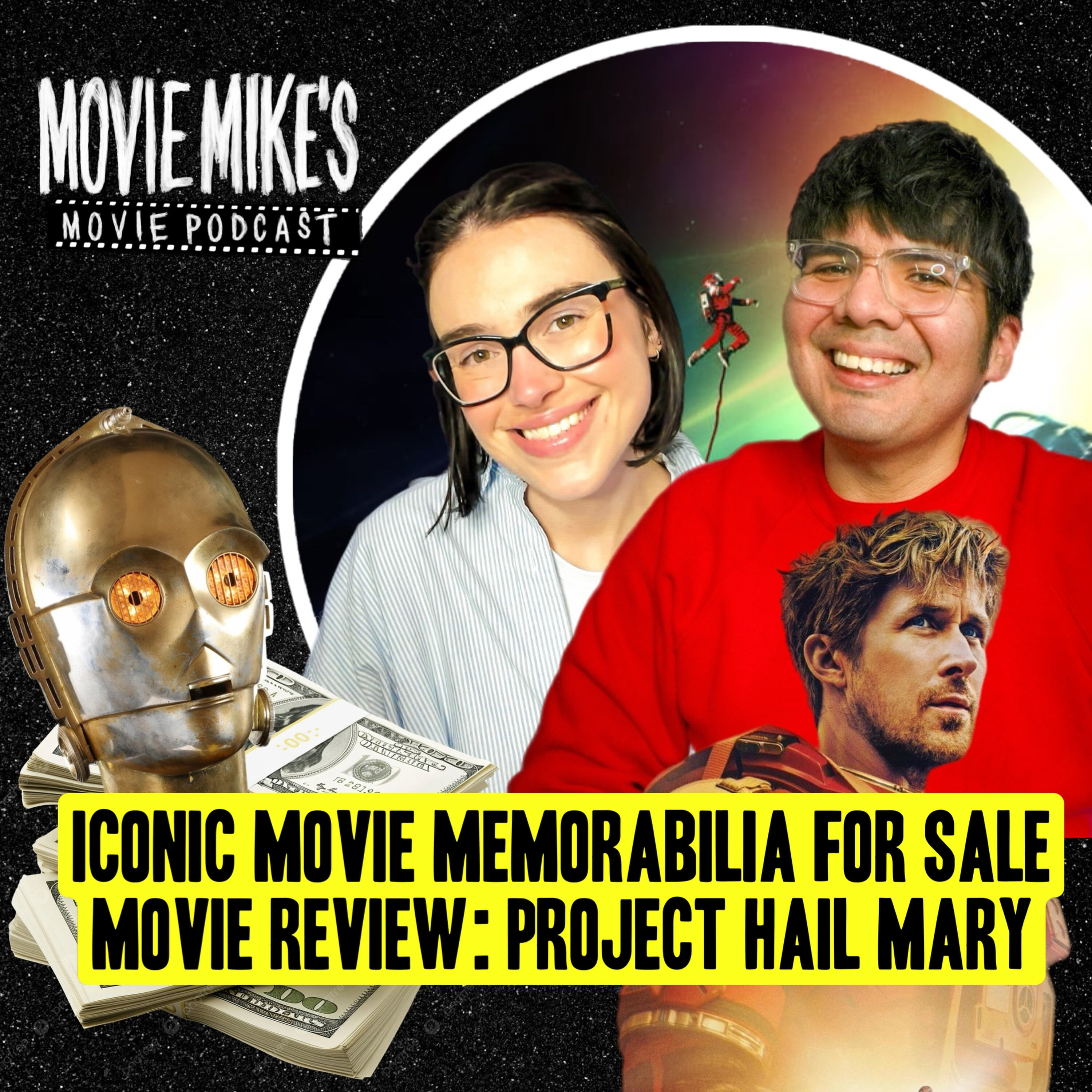 Iconic Movie Memorabilia for Sale + Movie Review: Project Hail Mary in IMAX 70mm + Trailer Park: In The Grey episode artwork