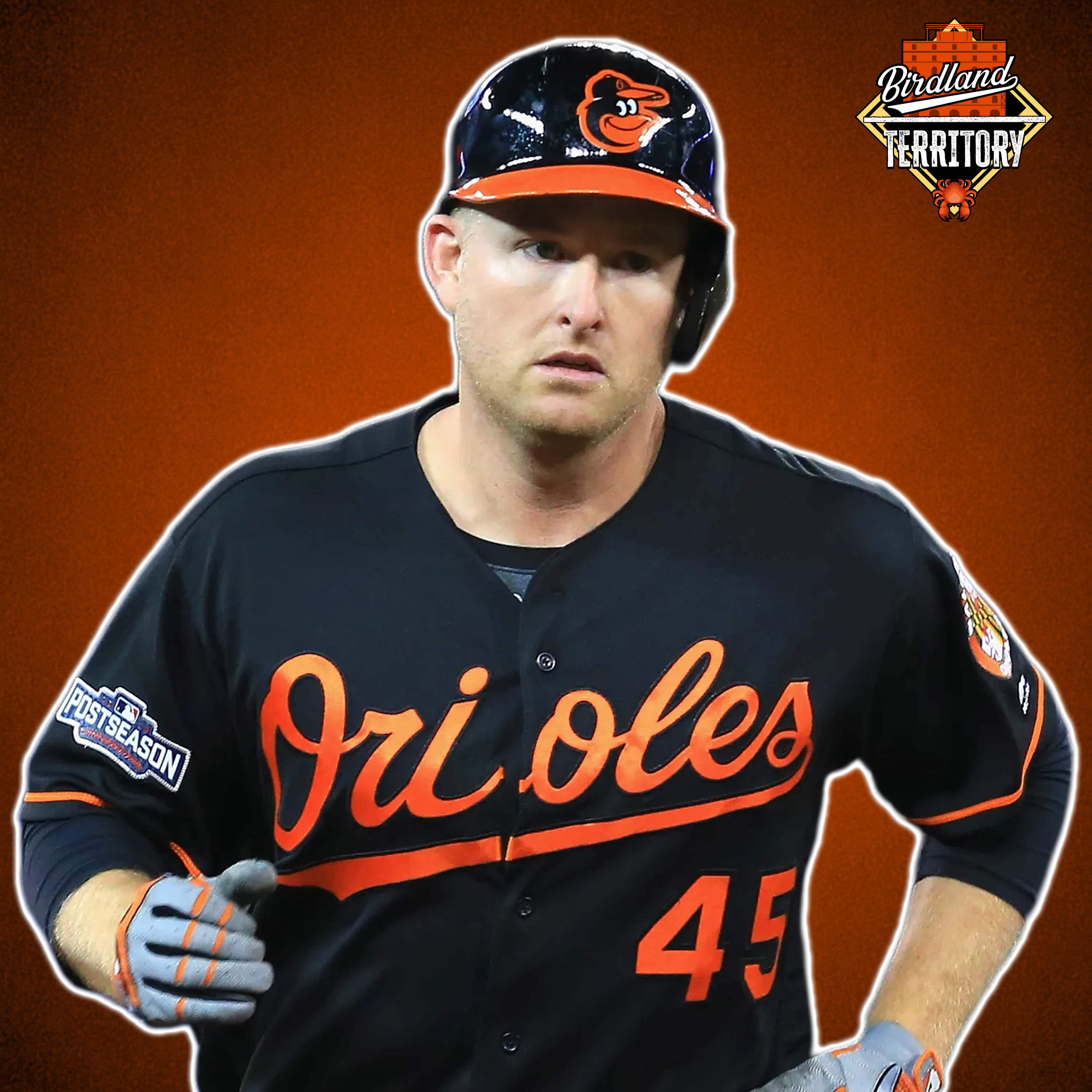 Mark Trumbo, the 2016 MLB homer leader, joins Birdland Territory episode artwork