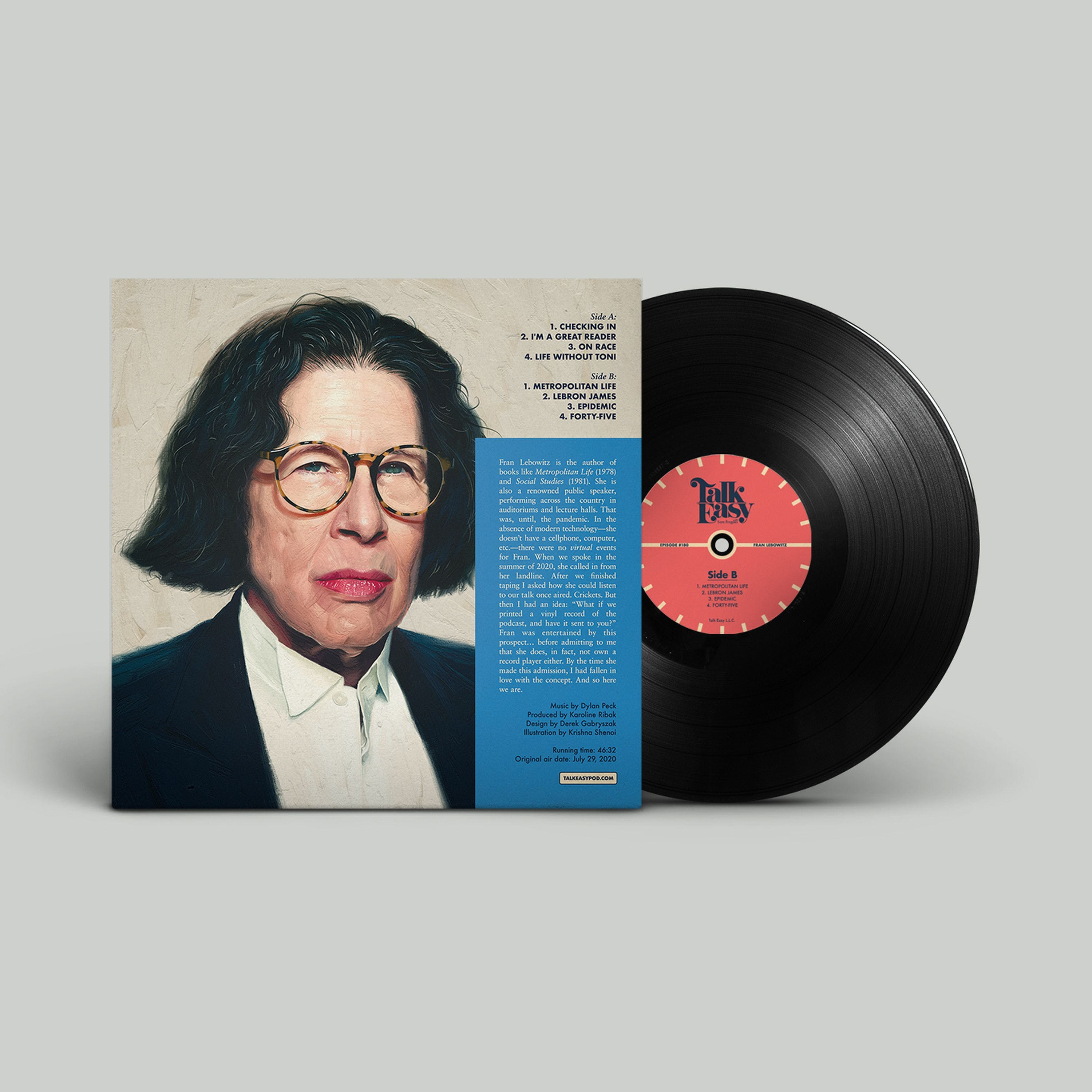 Fran Lebowitz on Vinyl