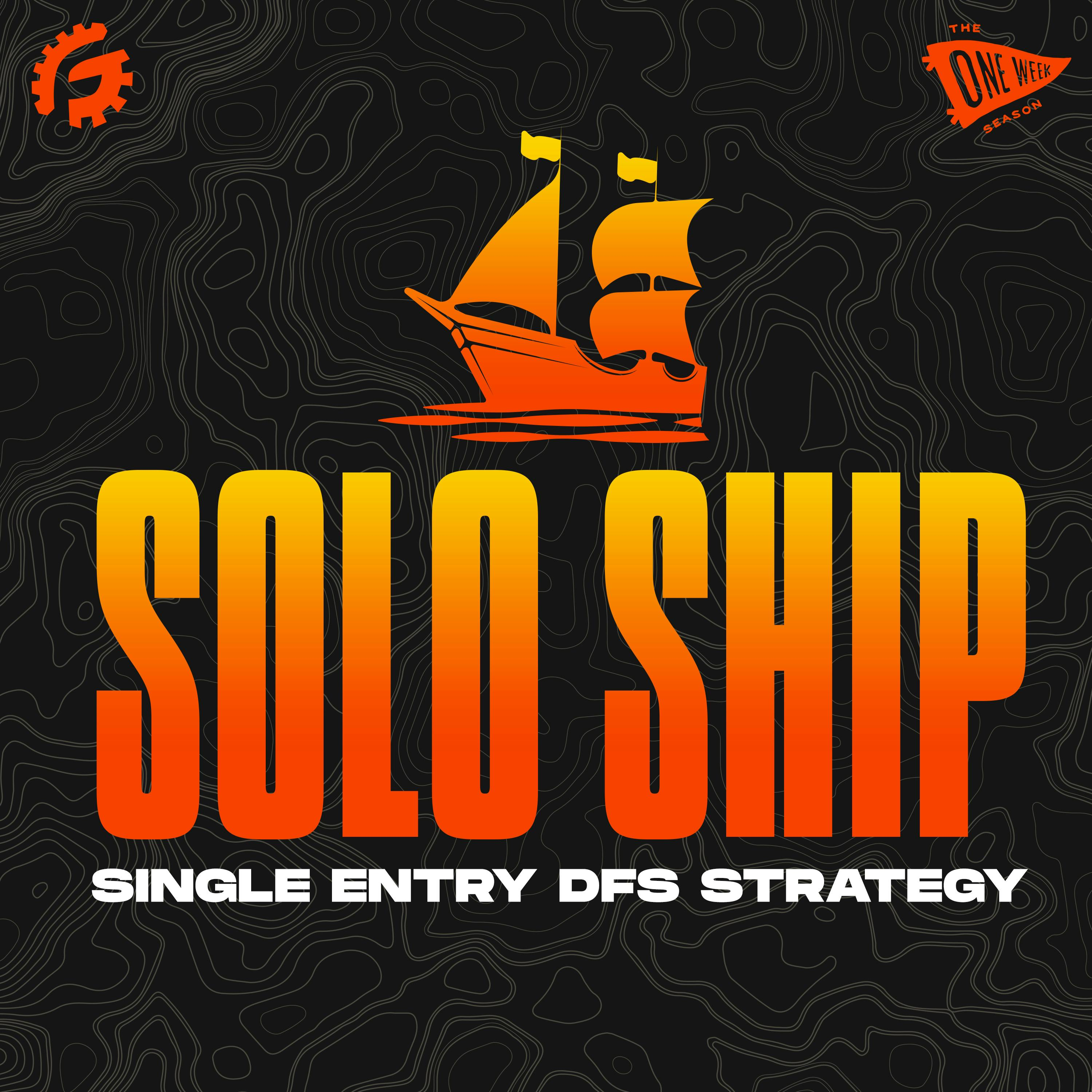 The NFL DFS Solo Ship Show - Week 8 Single Entry GPP Strategy with Squirrel and JMtoWin episode artwork