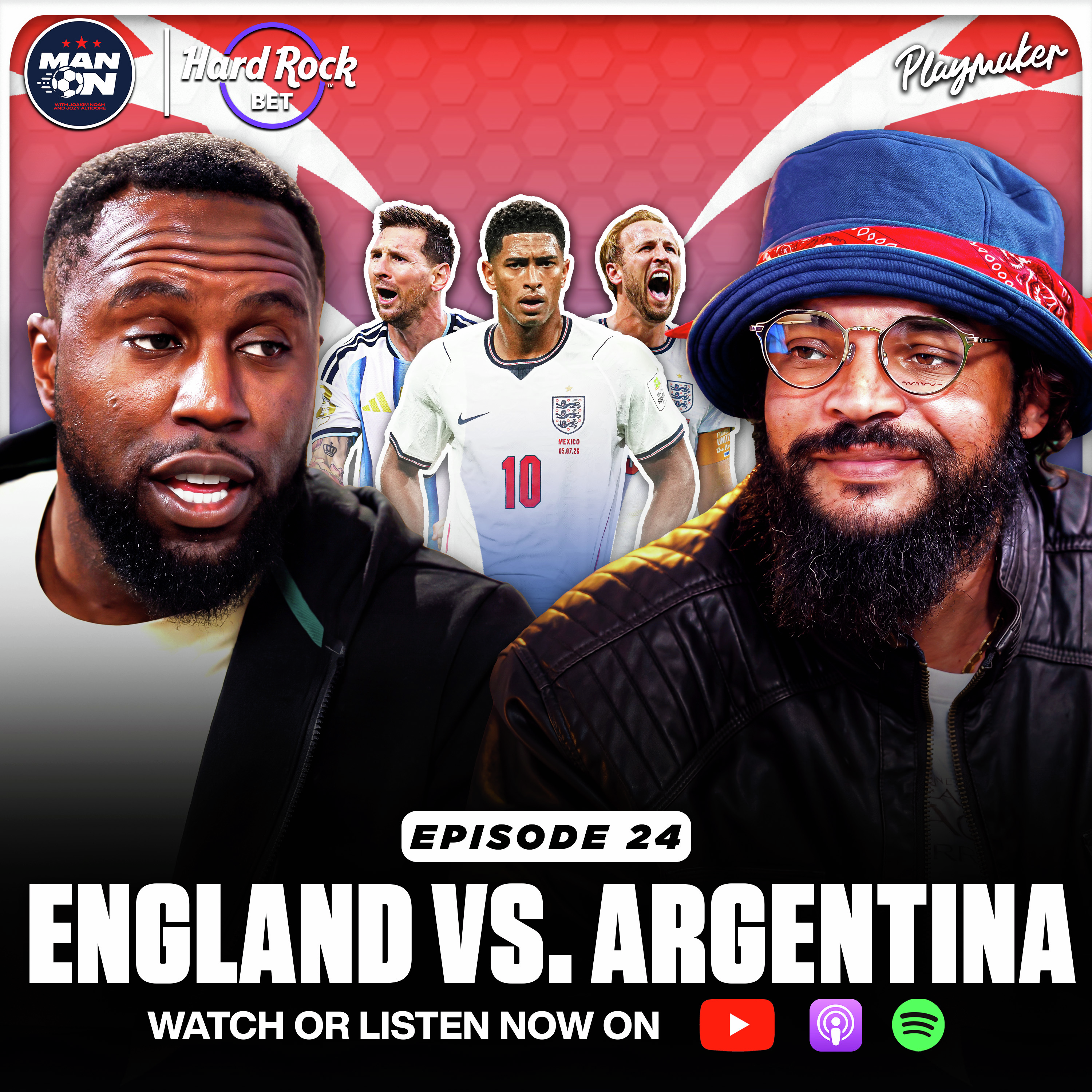 England vs. Argentina: Messi's Team Under the Microscope & Can the Three Lions Stop the Champions? episode artwork