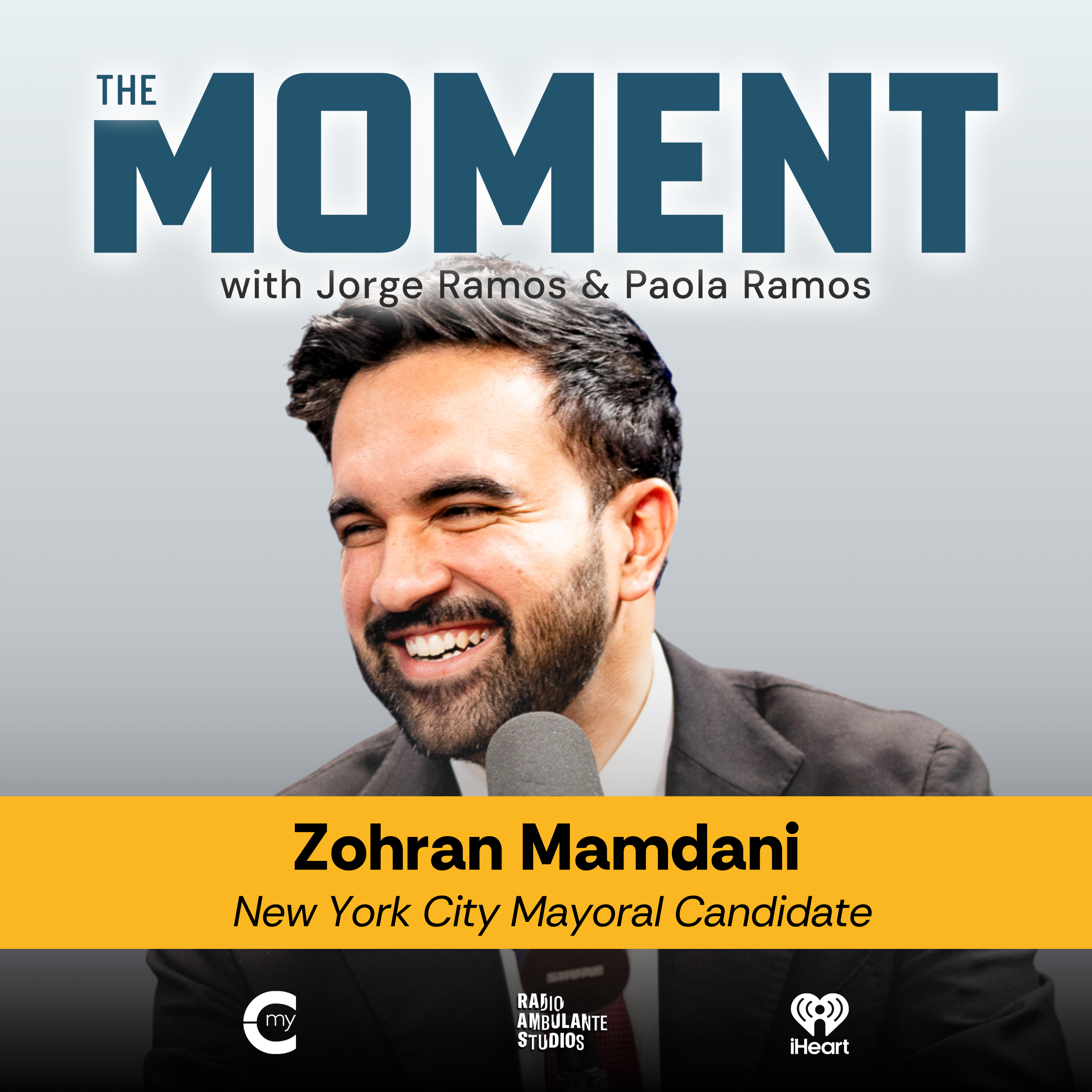 Thumbnail for "Introducing: The Moment with Jorge Ramos & Paola Ramos — featuring an exclusive interview with Zohran Mamdani".