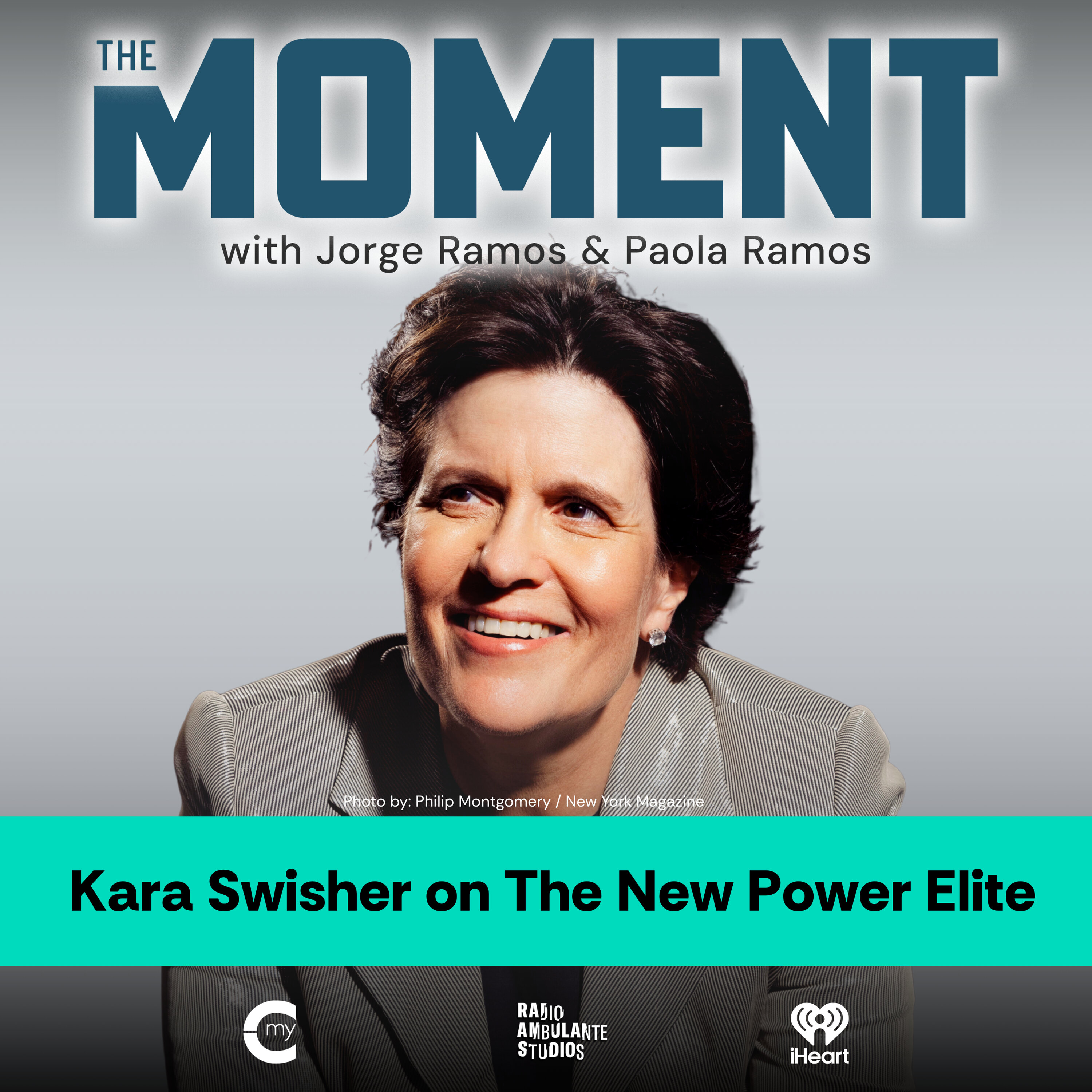 Kara Swisher on The New Power Elite episode artwork